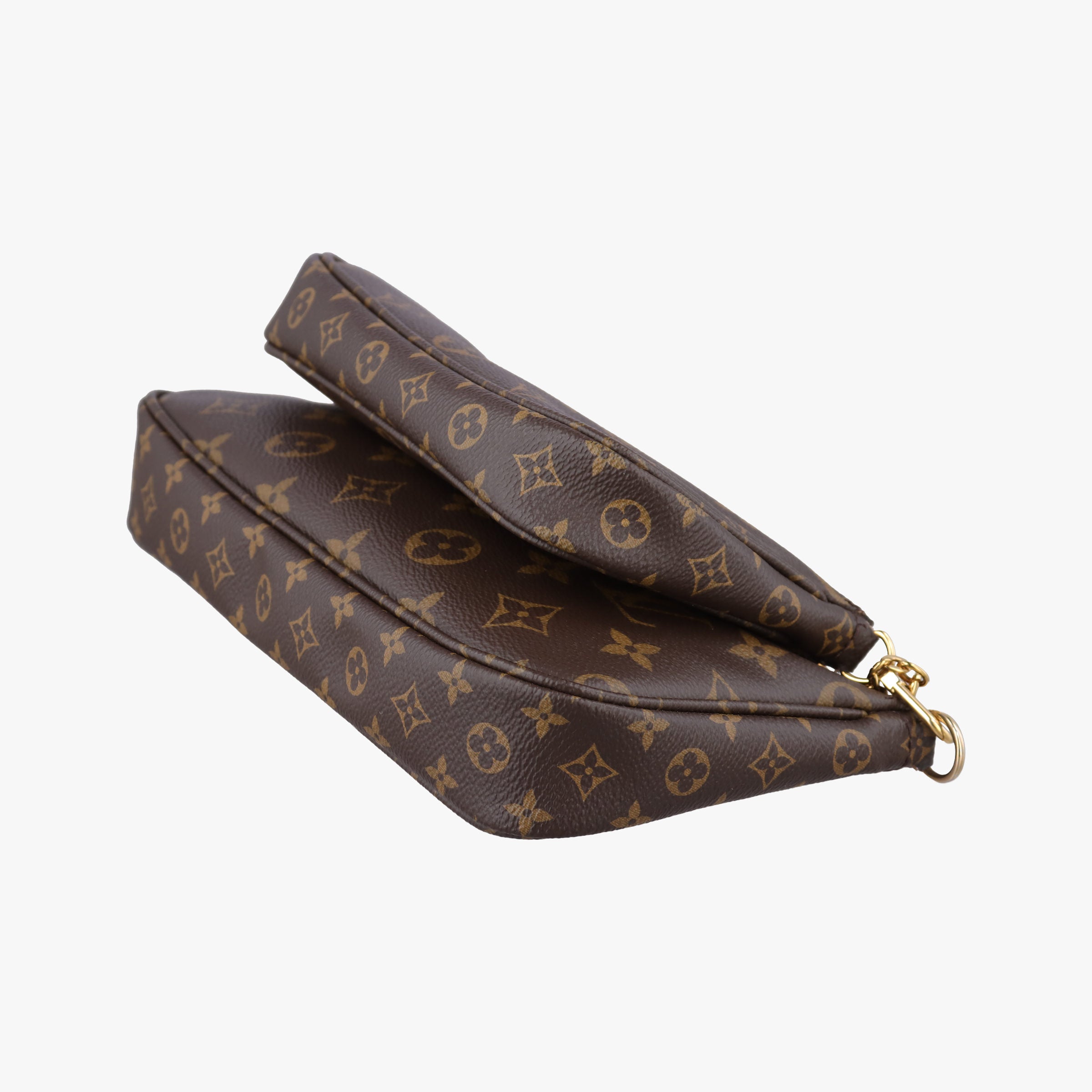 Multi Pochette Accessoir brown×khaki Monogram Canvas M44813 TA4240 IC Chipミュルティ ポシェット アクセソワール モノグラム/ブラウン×カーキ モノグラムキャンバス M44813 TA4240 ICチップ