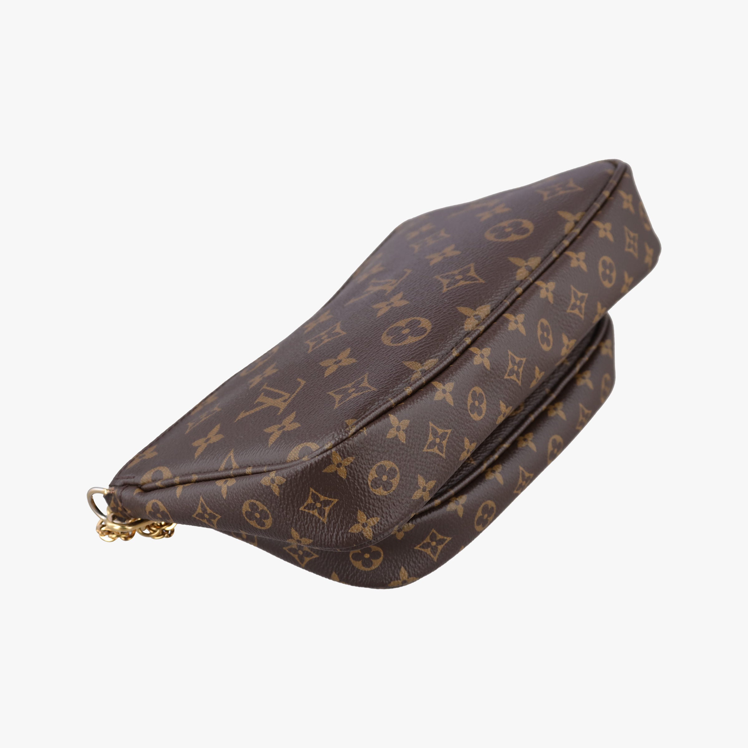 Multi Pochette Accessoir brown×khaki Monogram Canvas M44813 TA4240 IC Chipミュルティ ポシェット アクセソワール モノグラム/ブラウン×カーキ モノグラムキャンバス M44813 TA4240 ICチップ