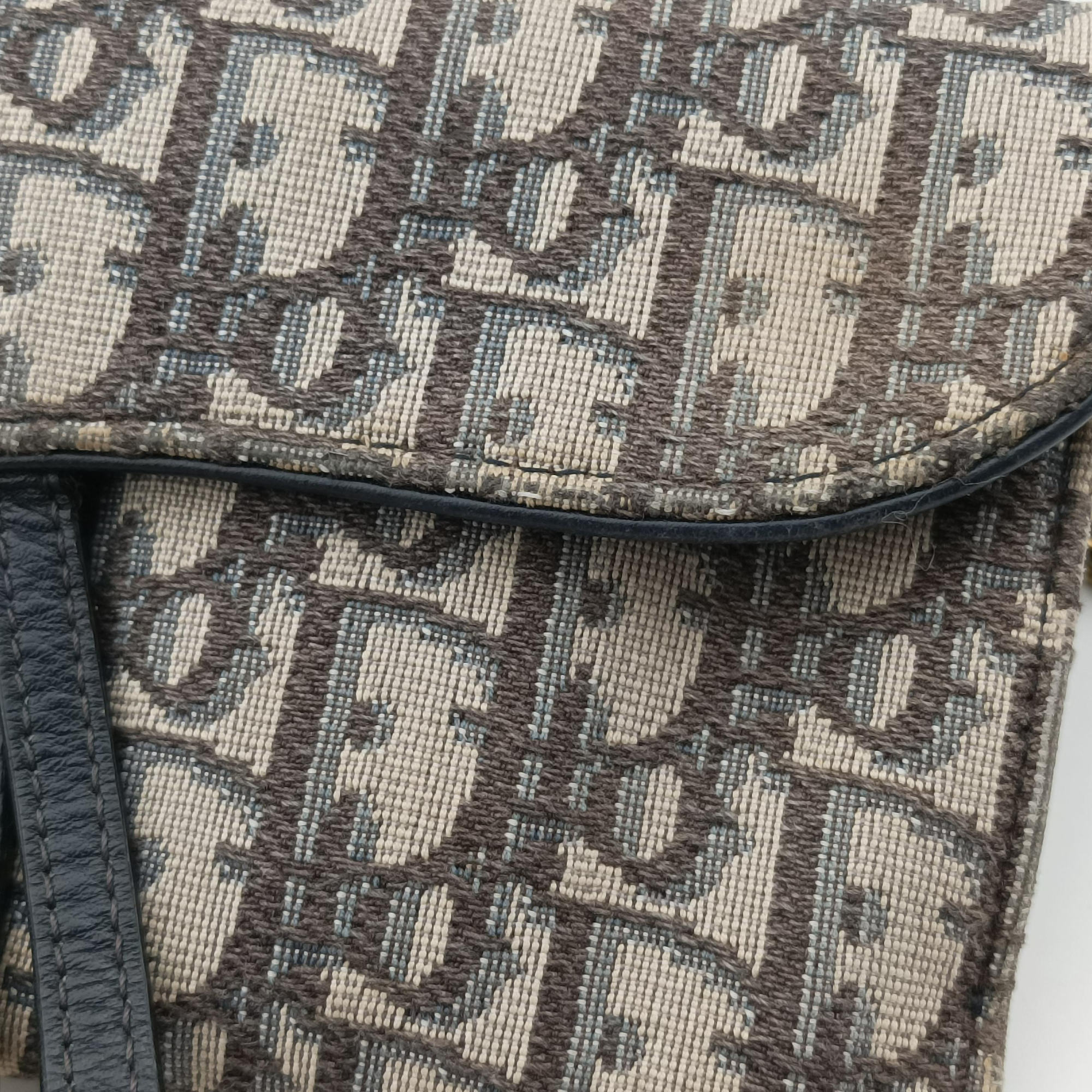 Saddle Navy×Gray jacquard 43-MA-1129サドル ネイビー×グレー ジャガード 43-MA-1129