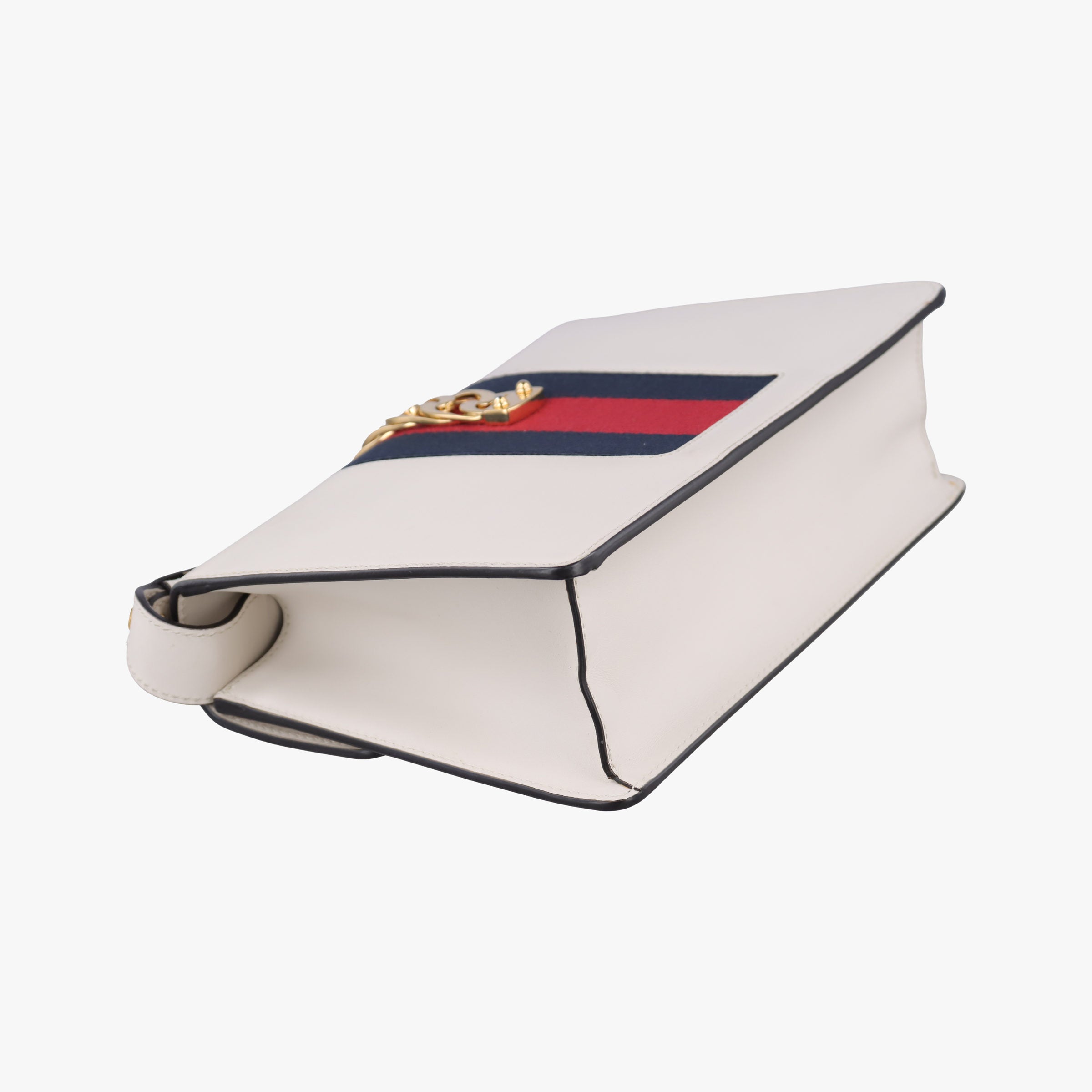 Sylvie Ivory×navy×red Leather 421882 H022745909シルヴィ アイボリー×ネイビー×レッド レザー 421882 H022745909