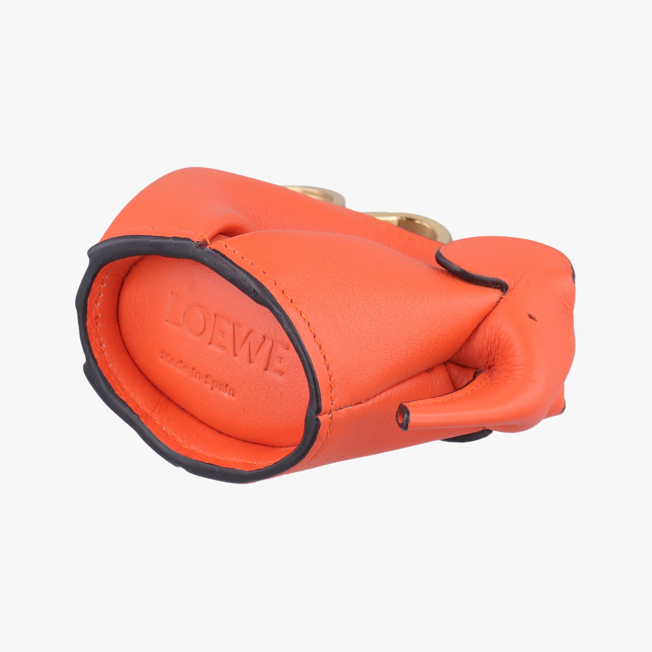 Elephant Pouch Orange Leather 101708エレファント オレンジ レザー 101708