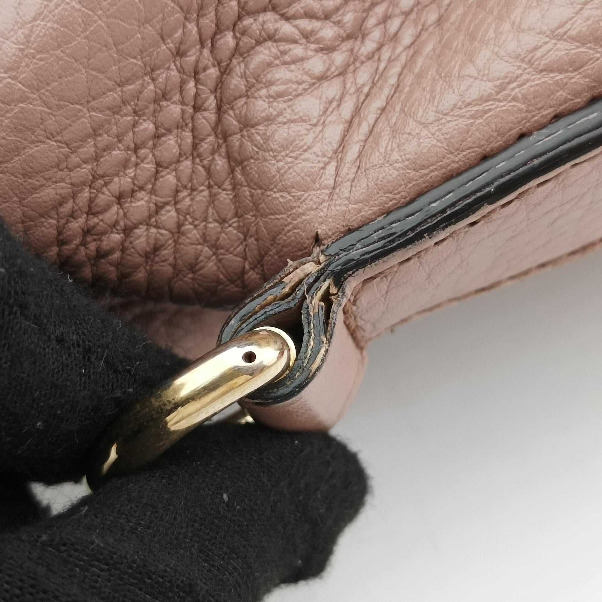 bamboo shopper Pink Leather 353124 E016198995バンブーショッパー ピンク レザー 353124 E016198995