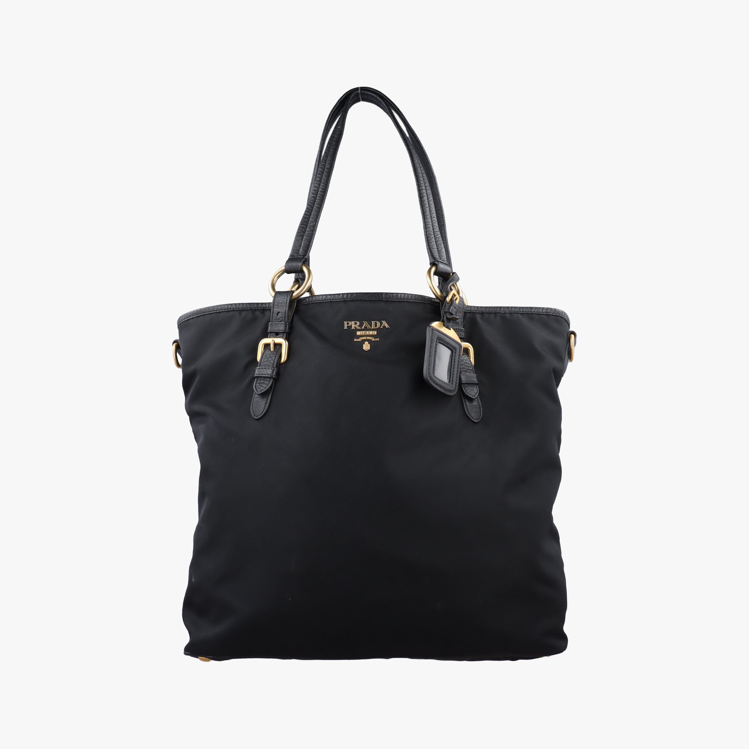 Tessuto Satchel Black nylon × leather BR4997 164テッスート サッチェル ブラック ナイロン×レザー BR4997 164