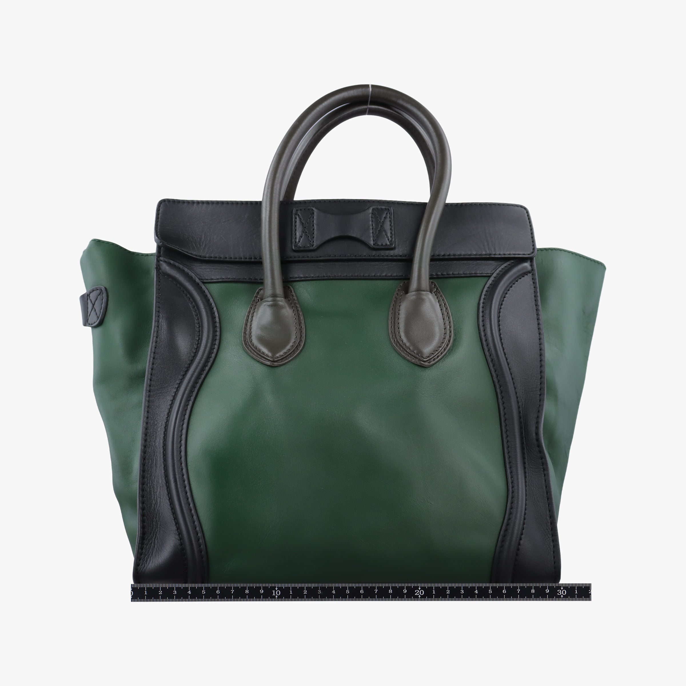 Luggage Mini Shopper Green×black Leather F-AT-0171 F-MM-0181ラゲージミニショッパー グリーン×ブラック レザー F-AT-0171 F-MM-0181