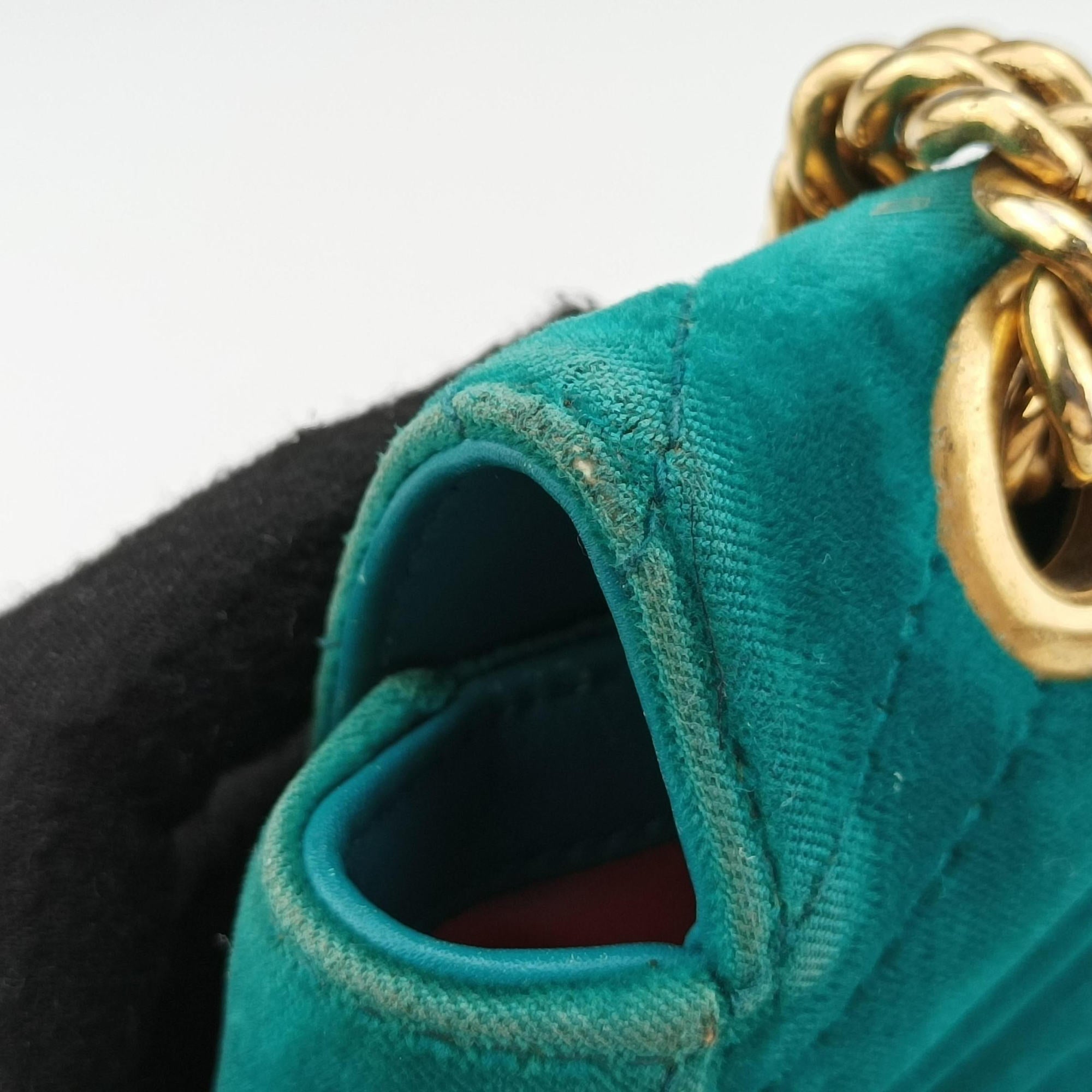 GG Marmont Blue velour 446744 E022103228GGマーモント ブルー ベロア 446744 E022103228