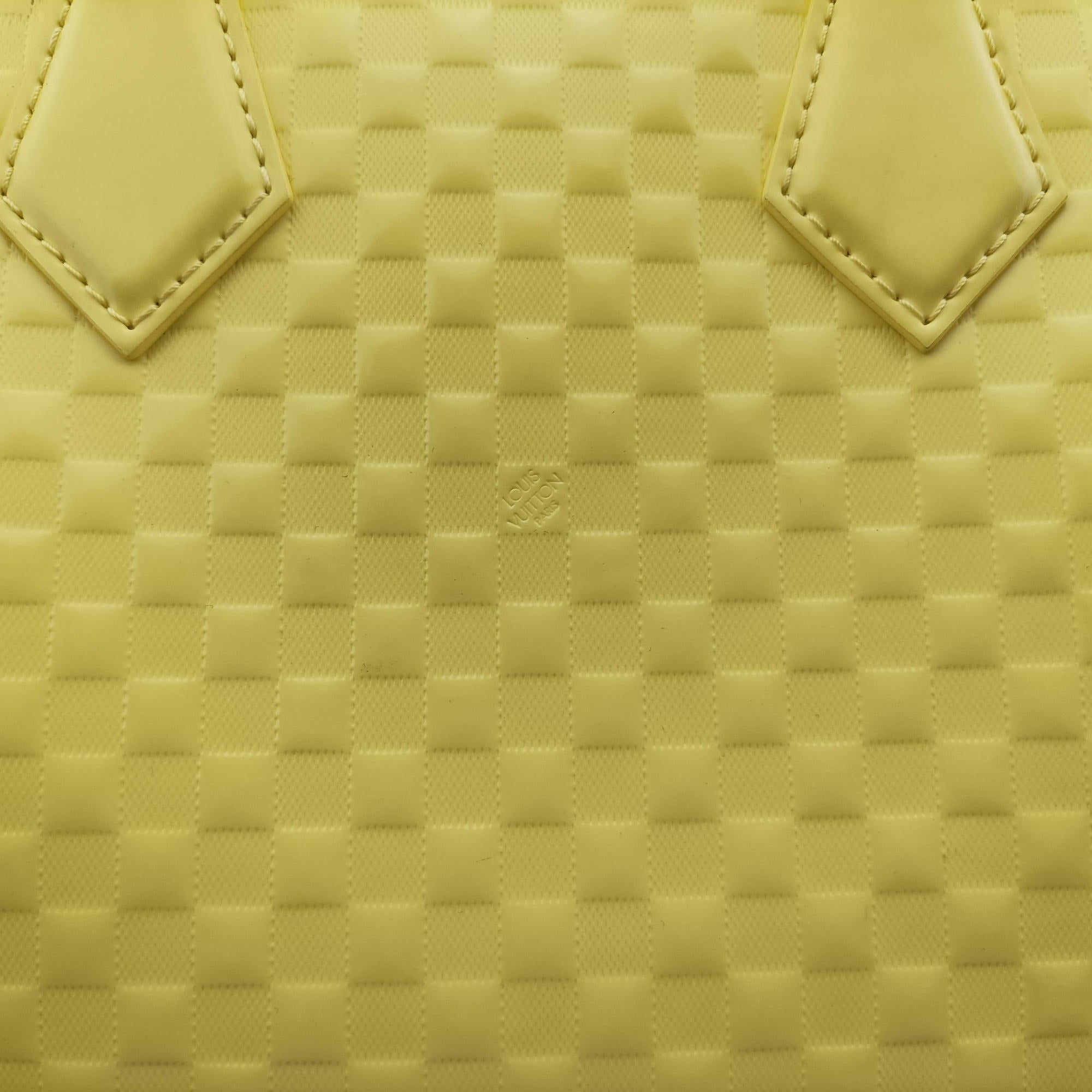 SPEEDY CUBE PM JAUNE Damier Facets M48902 FL1103スピーディキューブPM ジョーヌ ダミエファセット M48902 FL1103