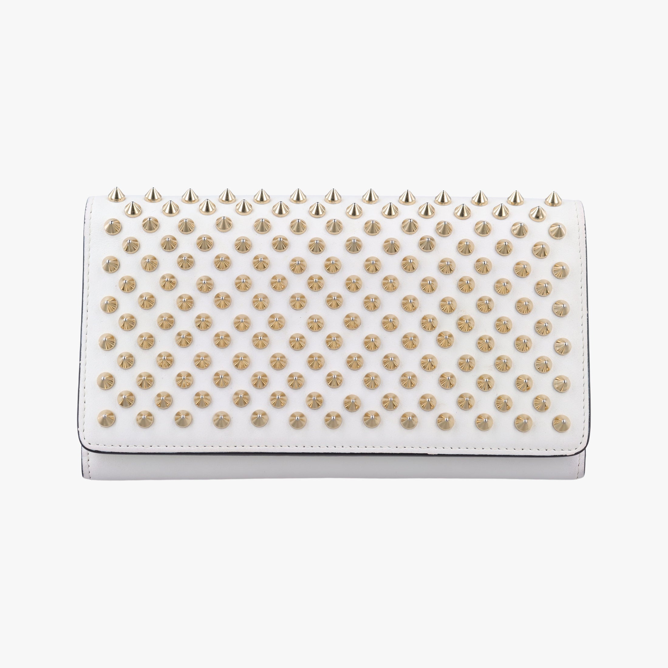 Paloma Clutch White Leather パロマクラッチ ホワイト レザー