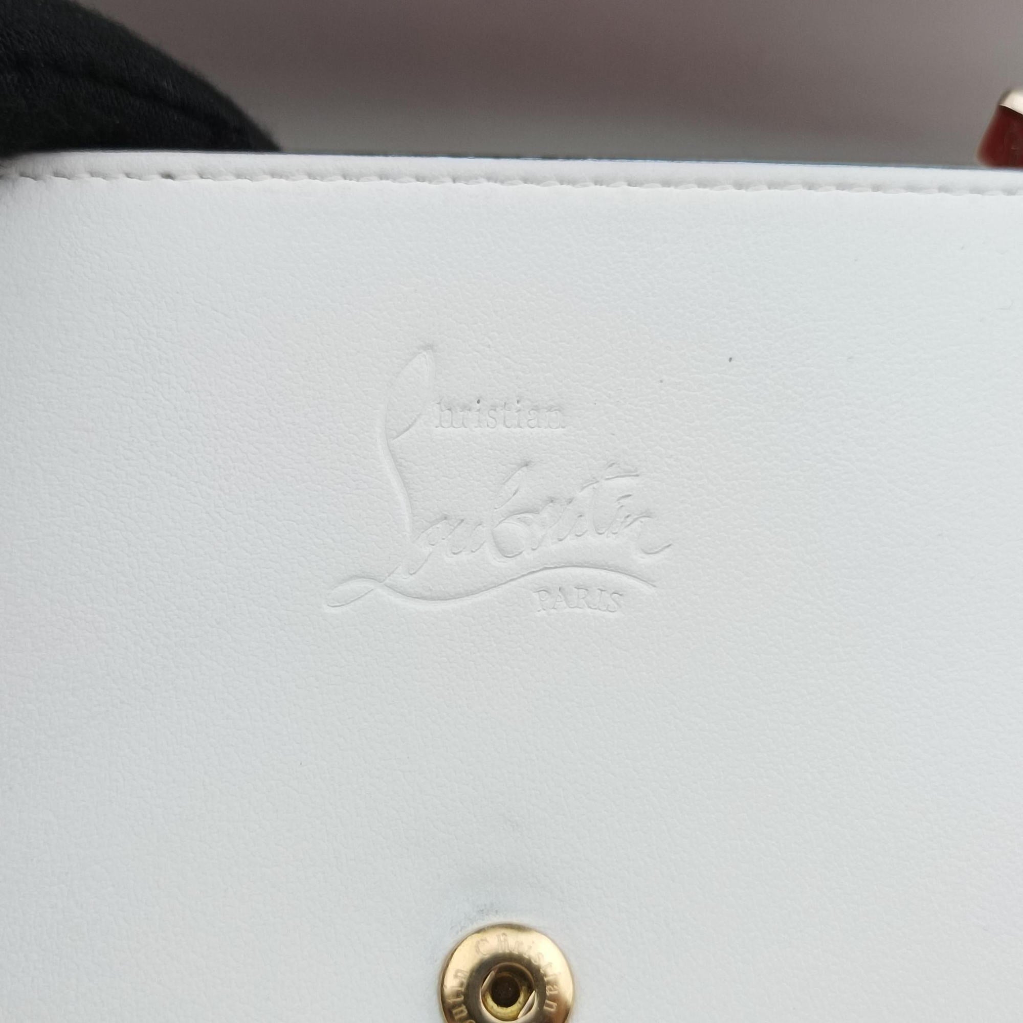 Paloma Clutch White Leather パロマクラッチ ホワイト レザー