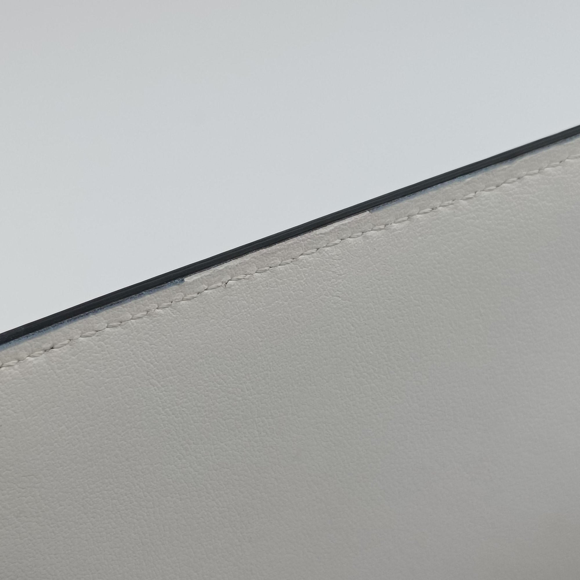 Paloma Clutch White Leather パロマクラッチ ホワイト レザー