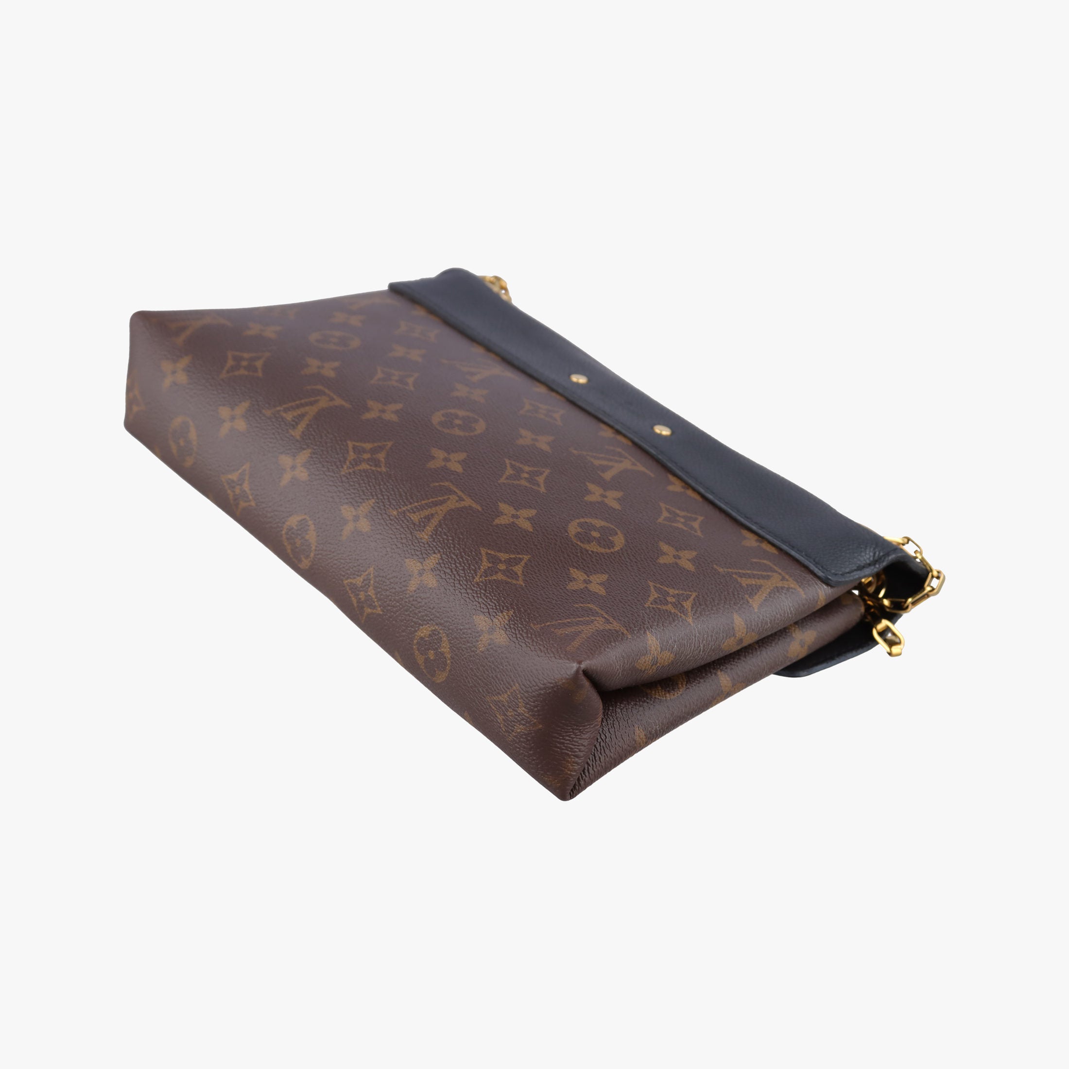 PALLAS Chain Brown×Noir Monogram Canvas×calf leather M41223 CA4196パラス チェーン モノグラム/ブラウン×ノワール モノグラムキャンバス×カーフレザー M41223 CA4196