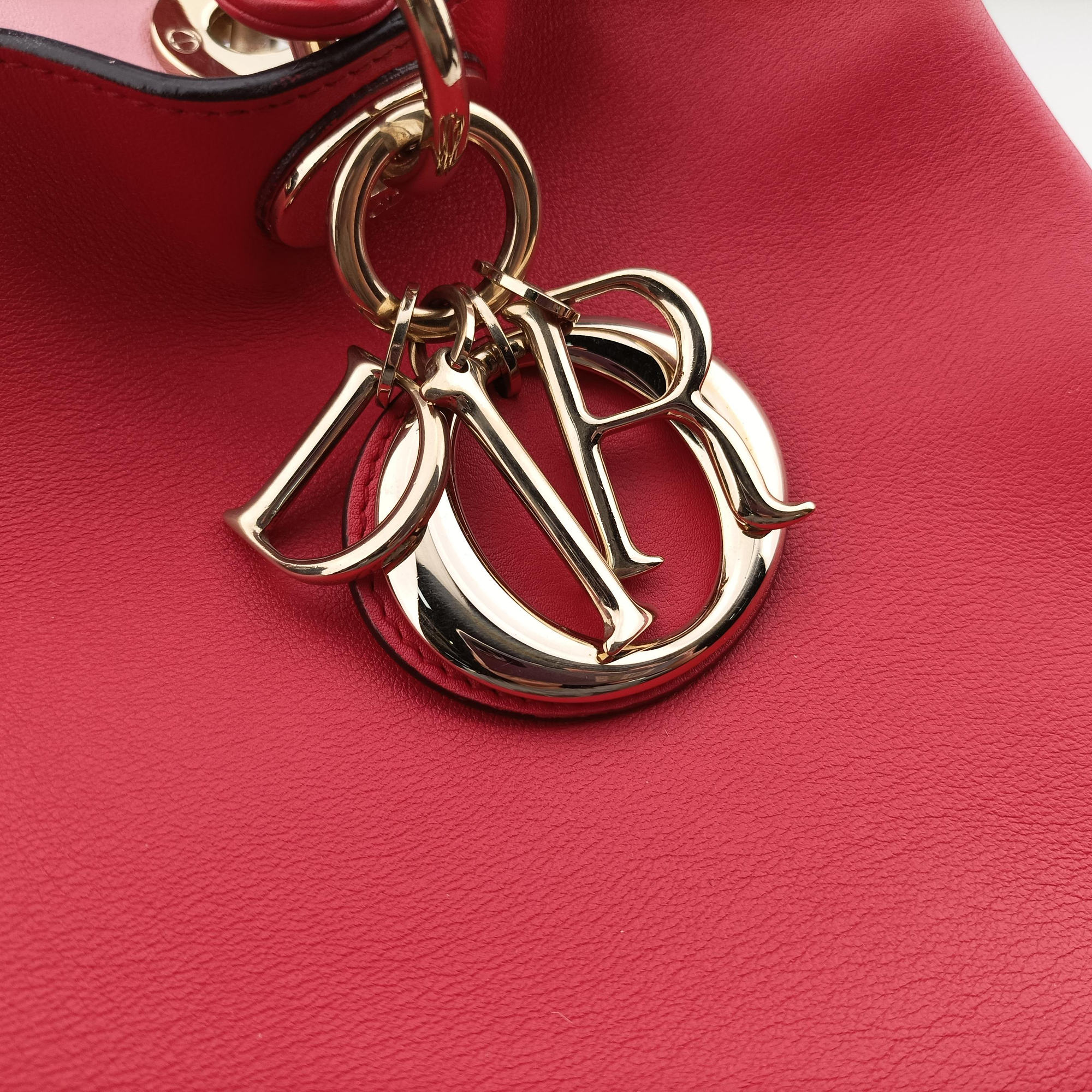 Diorissimo Red Leather 19-MA-0134ディオリッシモ レッド レザー 19-MA-0134
