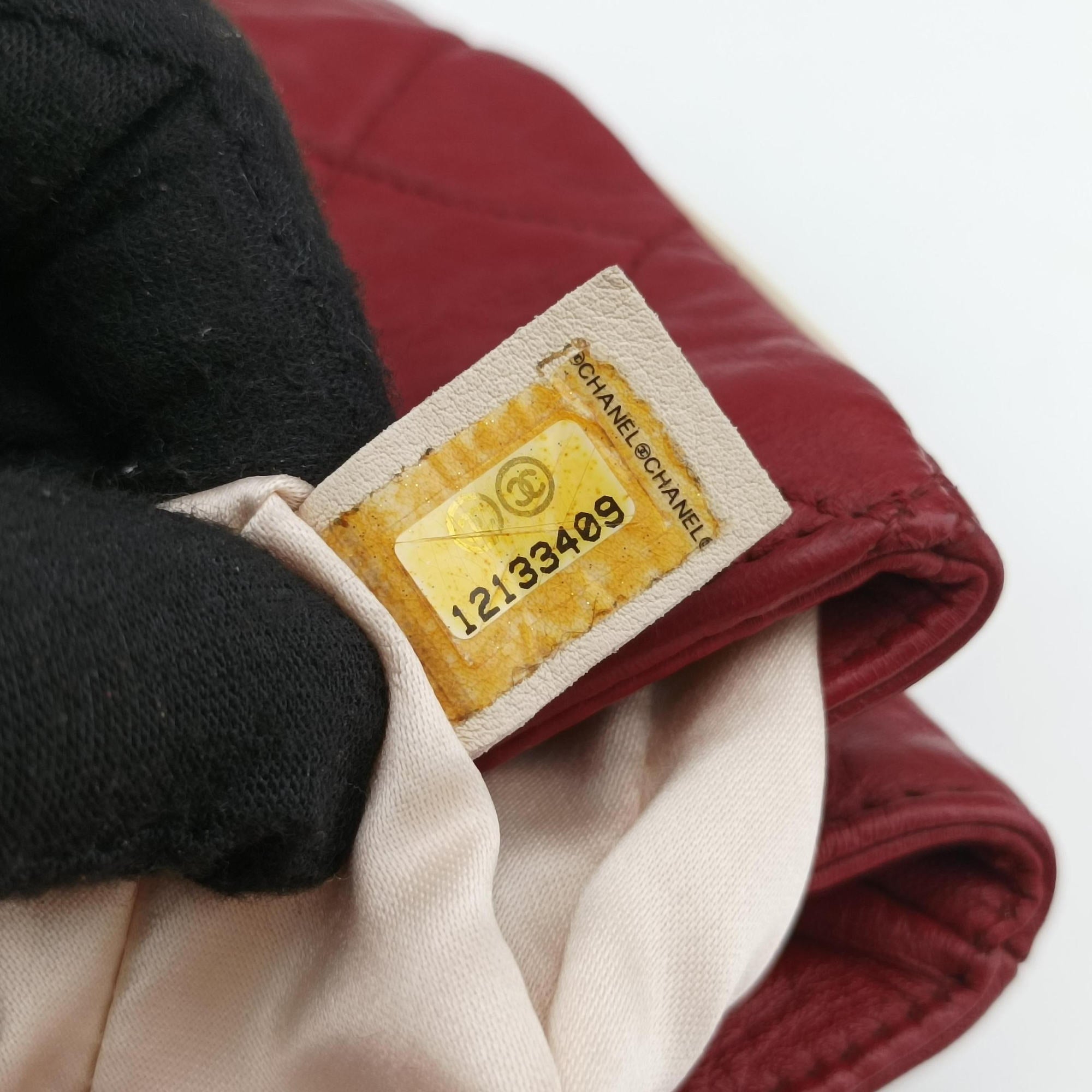 2.55East West Red Leather A37691 121334092.55イースト ウェスト レッド レザー A37691 12133409