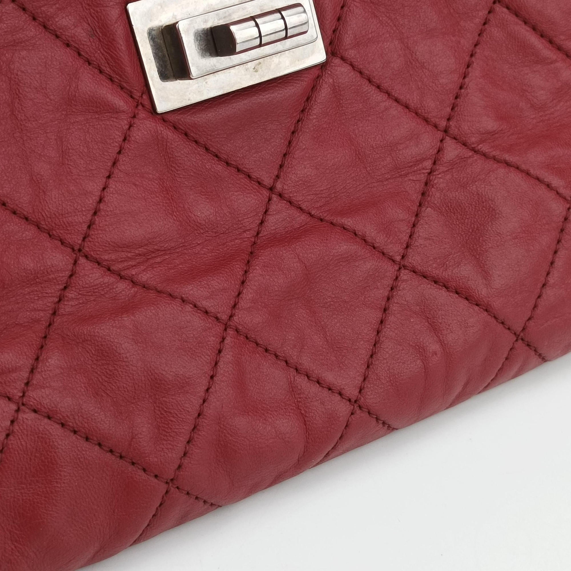 2.55East West Red Leather A37691 121334092.55イースト ウェスト レッド レザー A37691 12133409