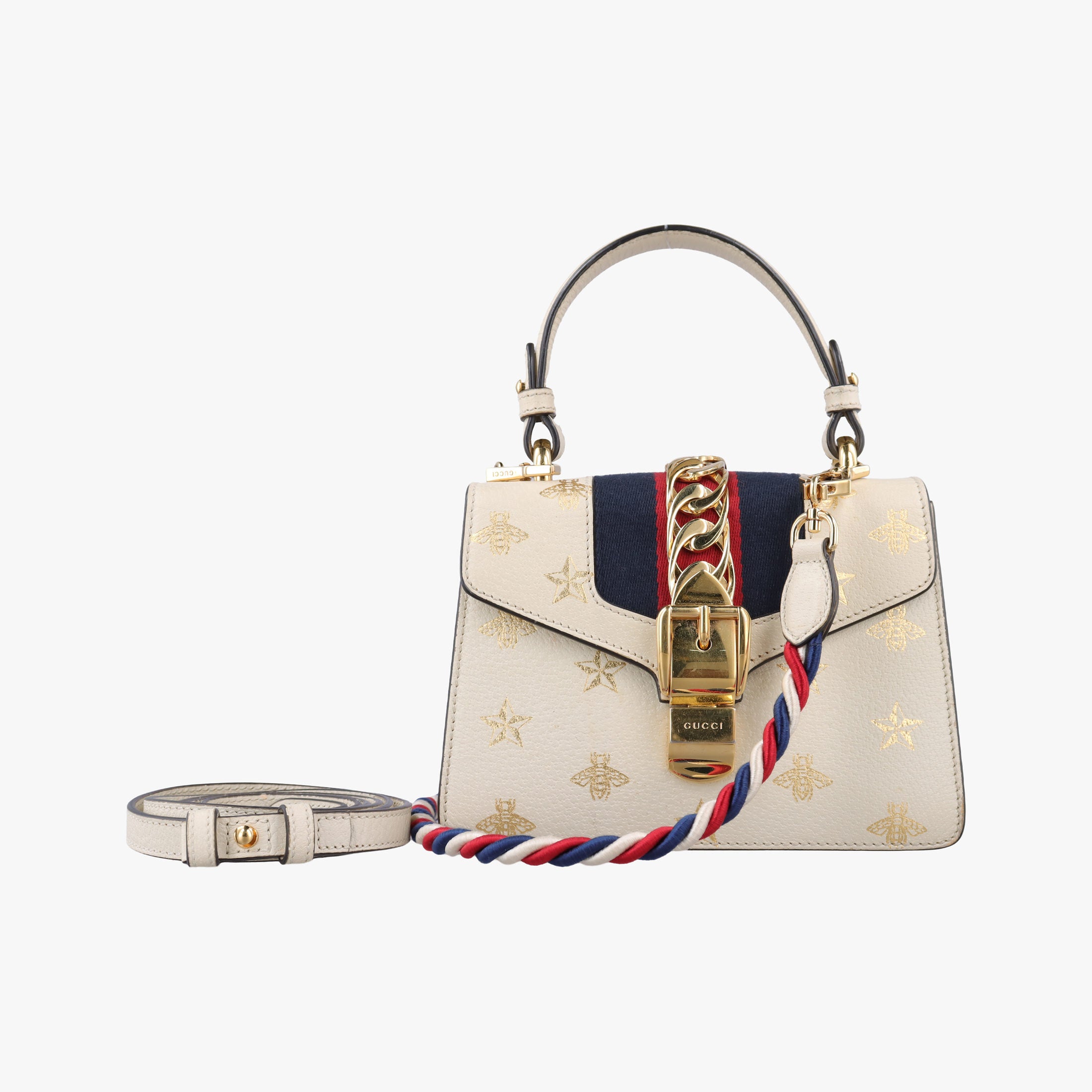 Sylvie White Leather 470270 A026707900シルヴィ ホワイト レザー 470270 A026707900