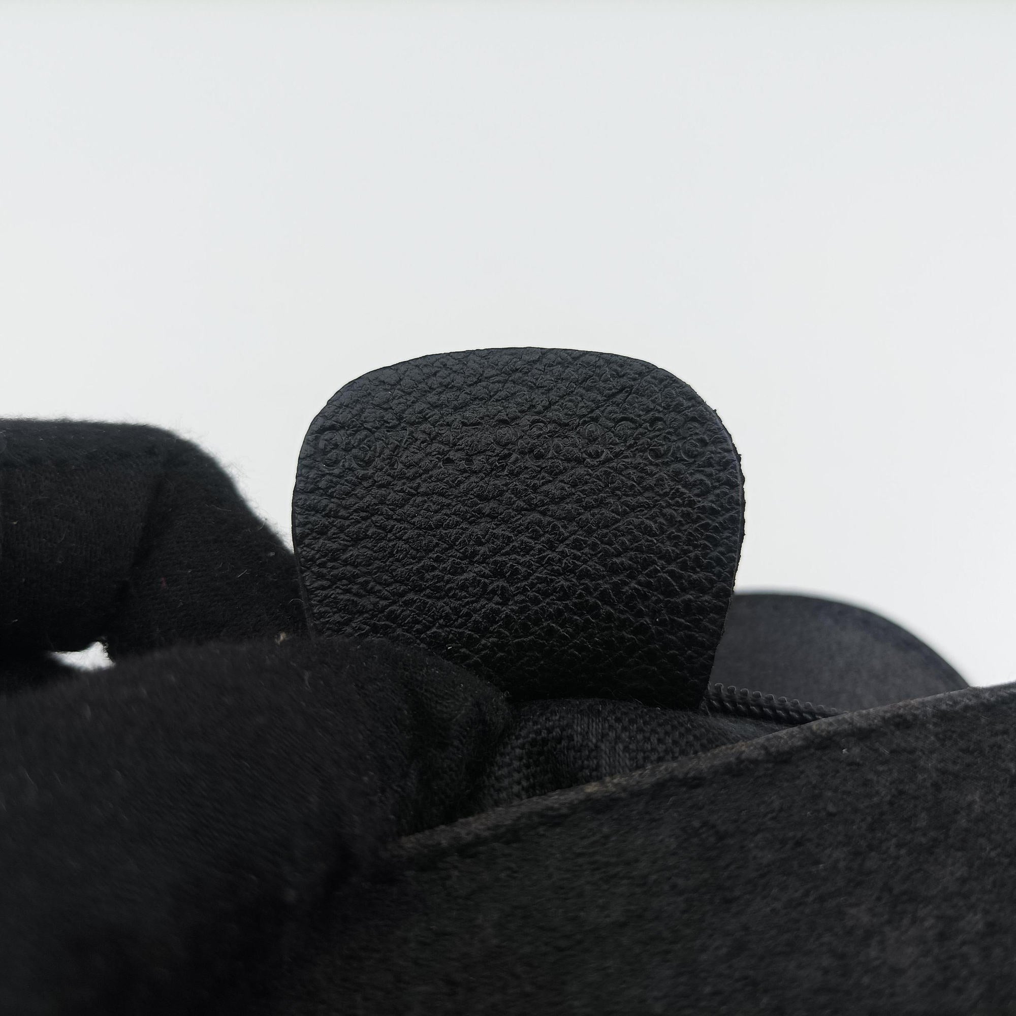 bamboo Black Suede× Leather 007.17 バンブー ブラック スエード× レザー 007.17