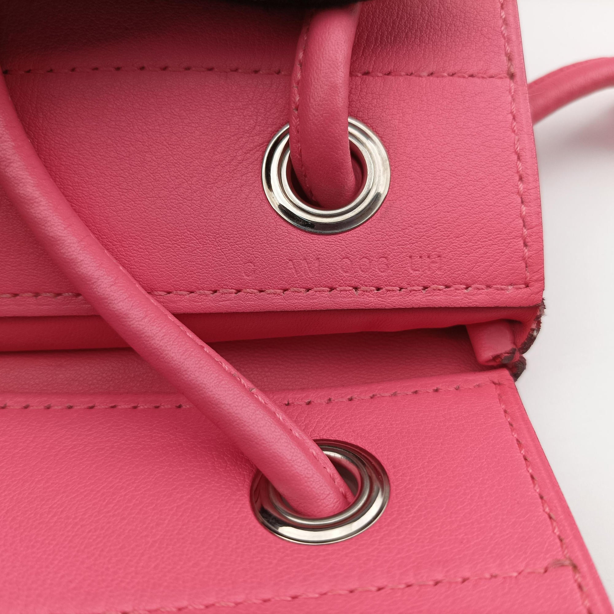 Sac Aline mini Pink Leather C AM 006 UHサック アリーヌ ミニ ピンク レザー C AM 006 UH