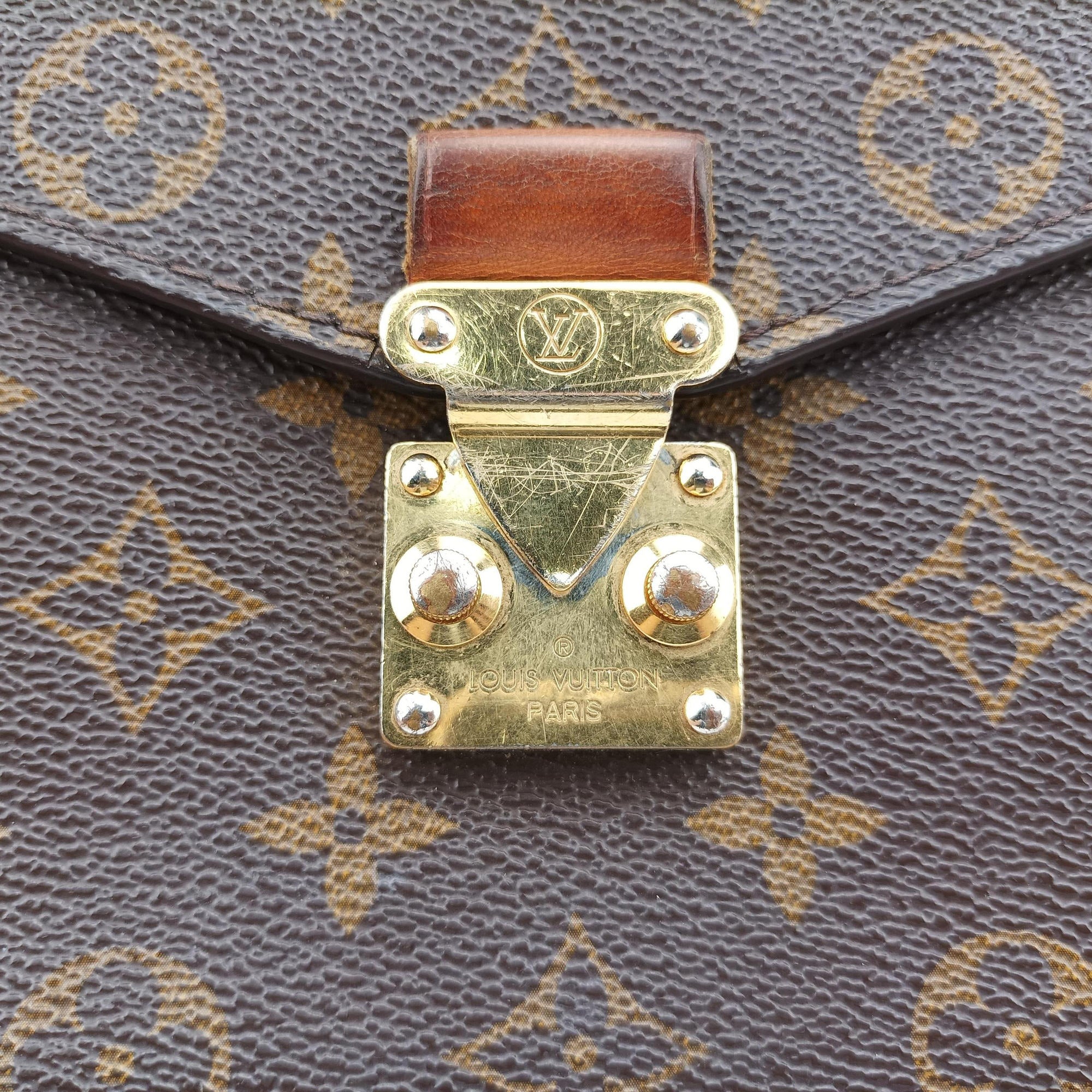 Pochette Metis MM Brown Monogram Canvas M44875 DU4195ポシェットメティスMM モノグラム/ブラウン モノグラムキャンバス M44875 DU4195