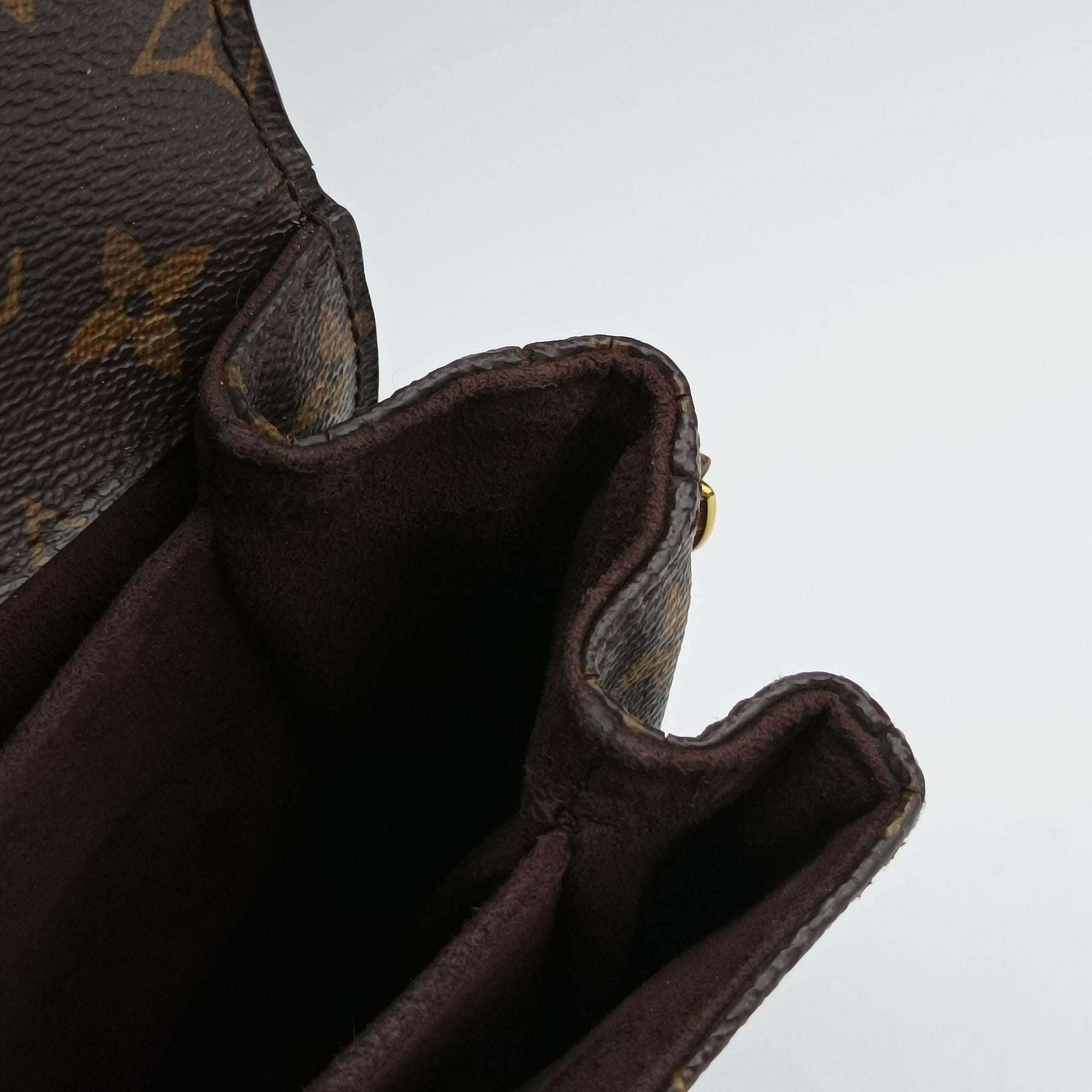 Pochette Metis MM Brown Monogram Canvas M44875 DU4195ポシェットメティスMM モノグラム/ブラウン モノグラムキャンバス M44875 DU4195