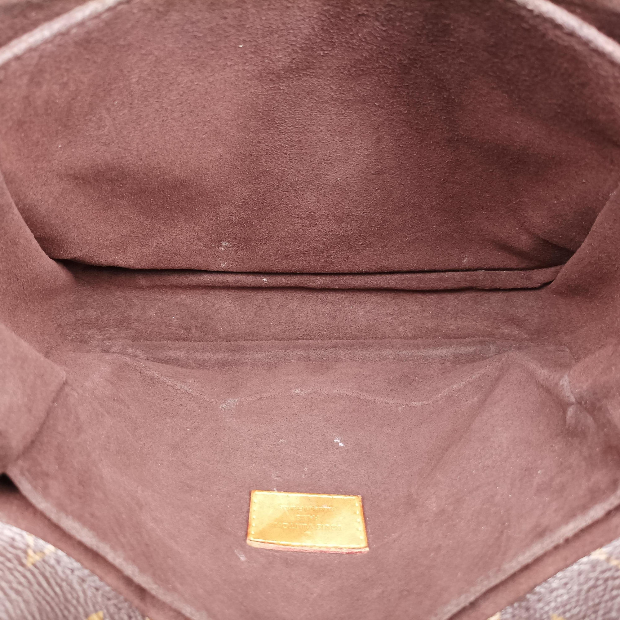 Pochette Metis MM Brown Monogram Canvas M44875 DU4195ポシェットメティスMM モノグラム/ブラウン モノグラムキャンバス M44875 DU4195