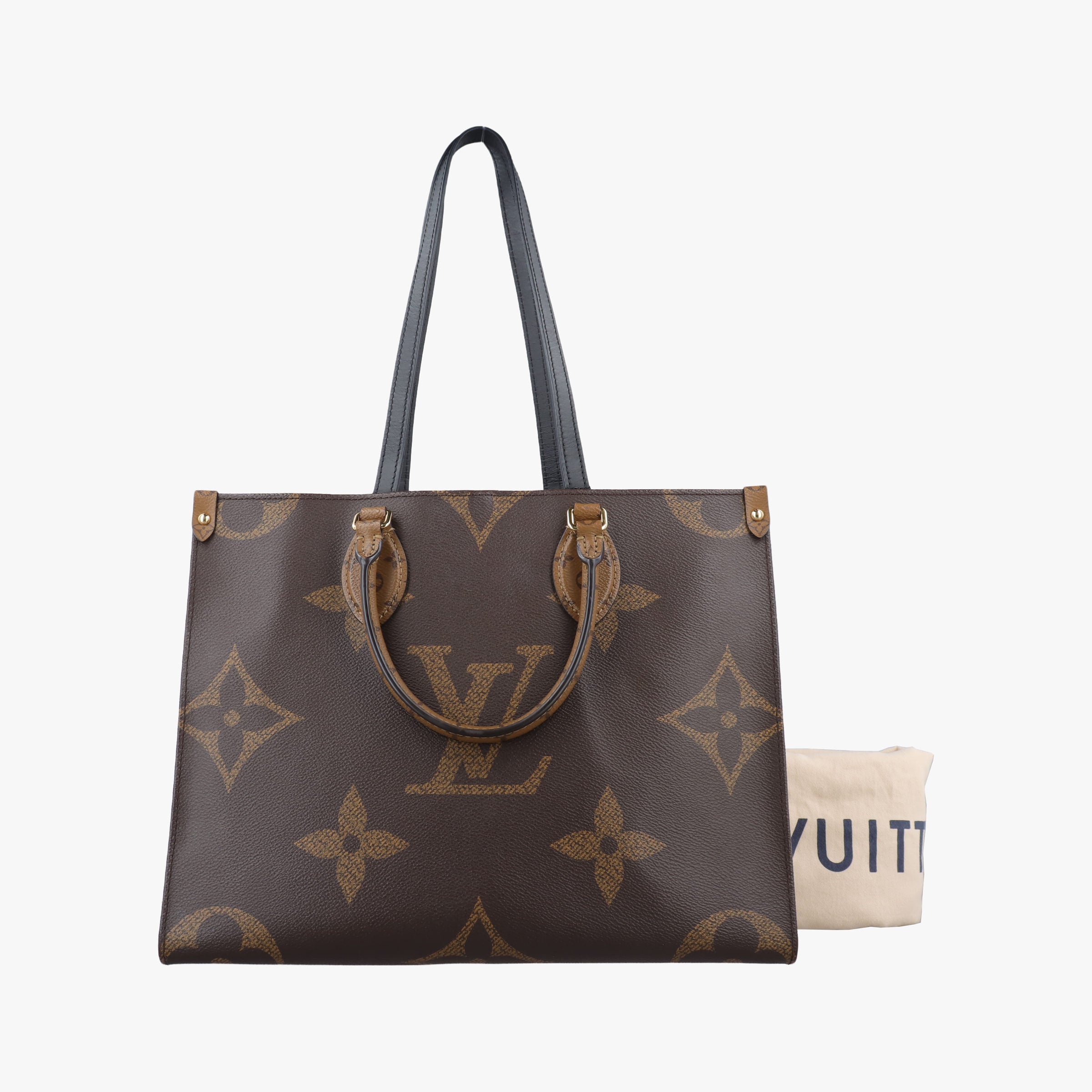 On the Go MM Monogram/Brown Monogram Canvas M45321 LM3290 IC ChipオンザゴーMM モノグラム/ブラウン モノグラム キャンバス M45321 LM3290 ICチップ