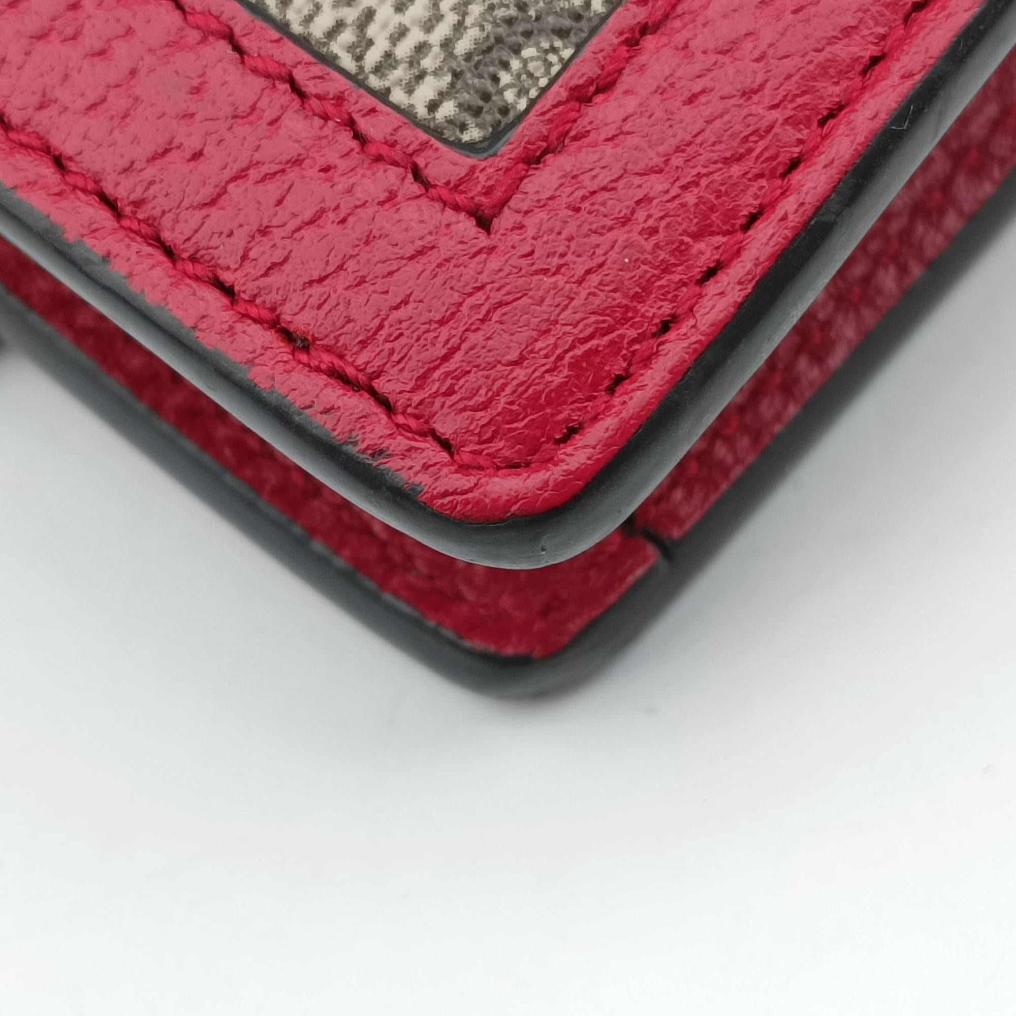 Queen Margaret Beige×Red×Navy PVC coated canvas×leather 476079 クィーンマーガレット ベージュ×レッド×ネイビー PVCコーティングキャンバス×レザー 476079