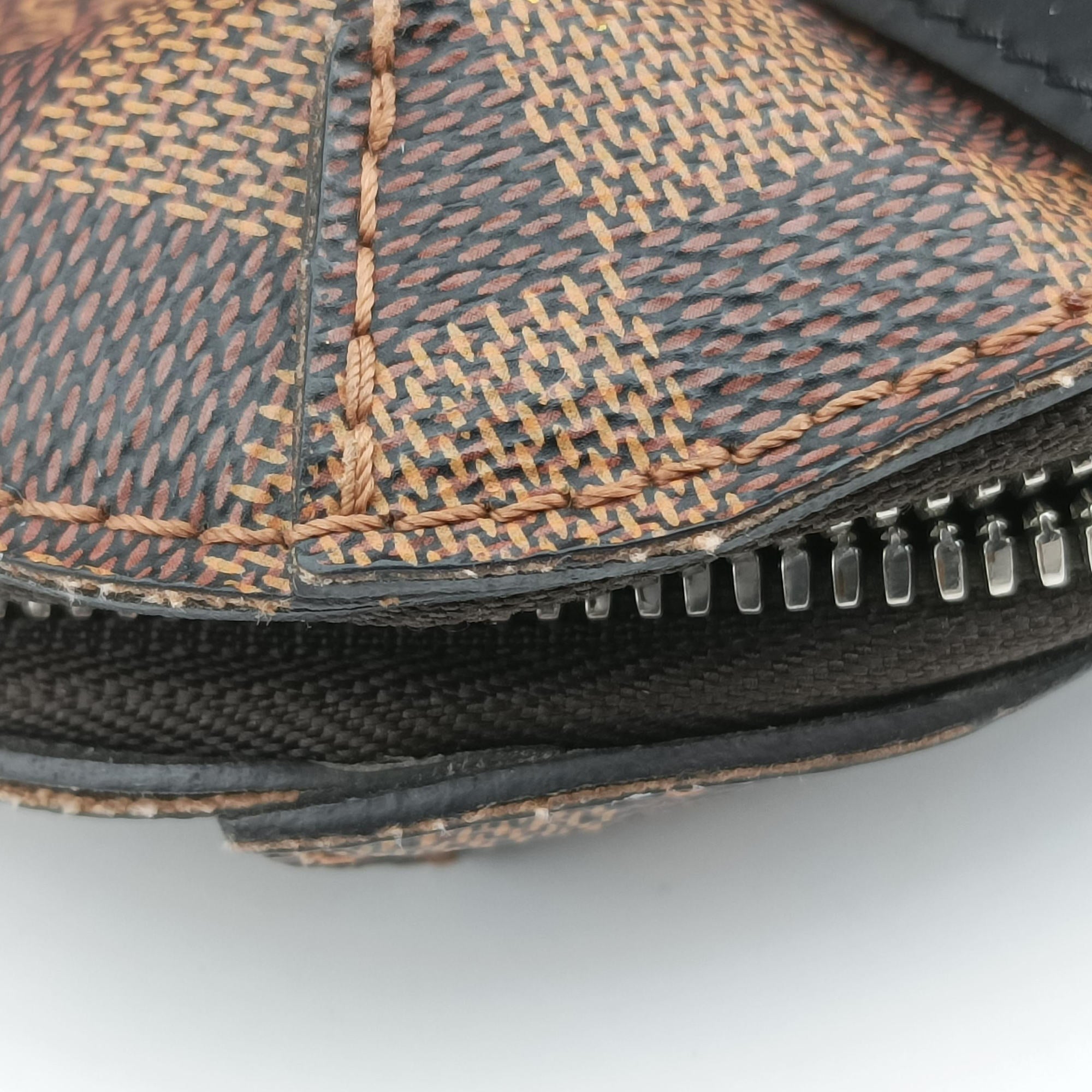 PDJ Port Document Jour Ebene x Noir Damier canvas x leather N41438 MB1136PDJ ポルトドキュマンジュール エベヌ×ノワール ダミエキャンバス×レザー N41438 MB1136