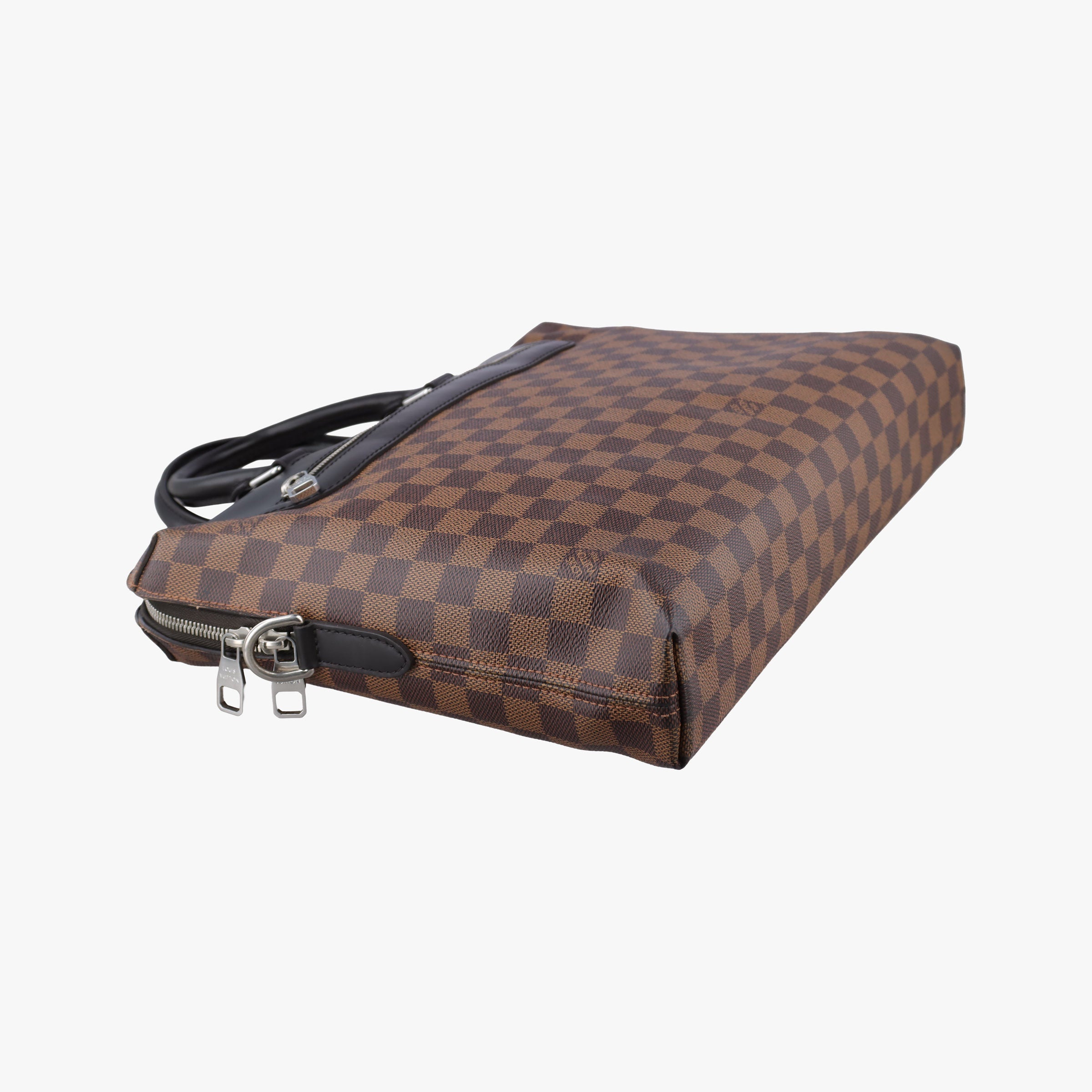 PDJ Port Document Jour Ebene x Noir Damier canvas x leather N41438 MB1136PDJ ポルトドキュマンジュール エベヌ×ノワール ダミエキャンバス×レザー N41438 MB1136
