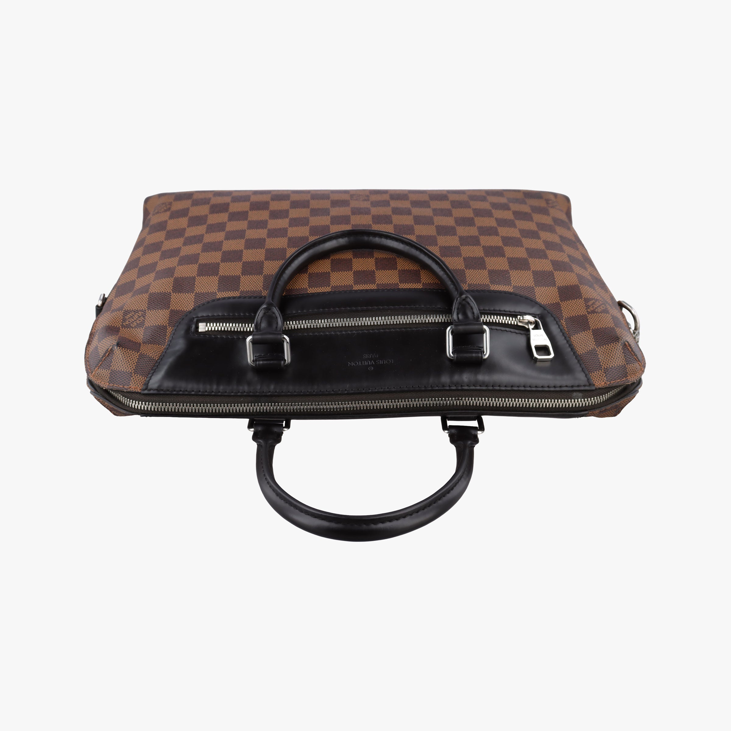 PDJ Port Document Jour Ebene x Noir Damier canvas x leather N41438 MB1136PDJ ポルトドキュマンジュール エベヌ×ノワール ダミエキャンバス×レザー N41438 MB1136