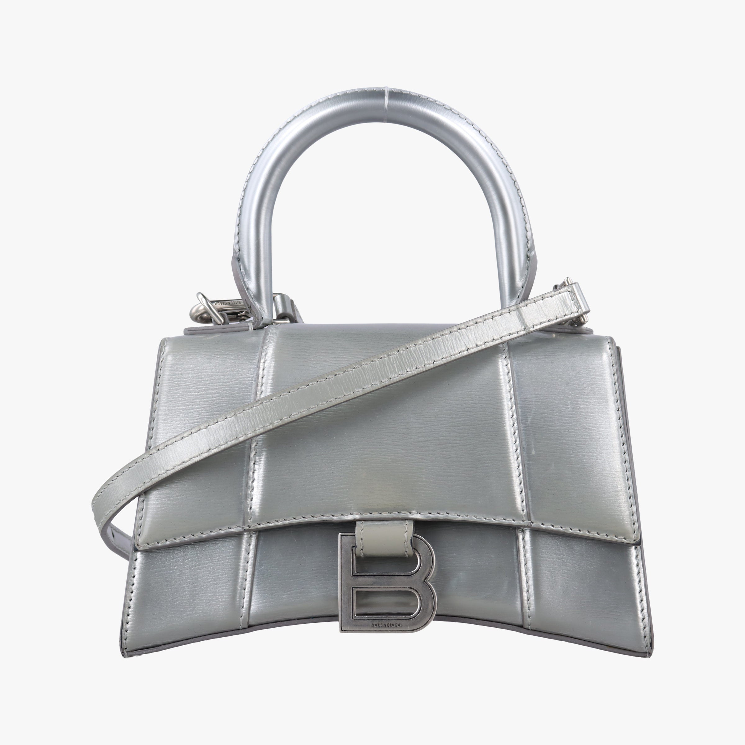 Hourglass XS Silver leather 592833.8110.V.535289アワーグラス XS シルバー レザー 592833.8110.V.535289