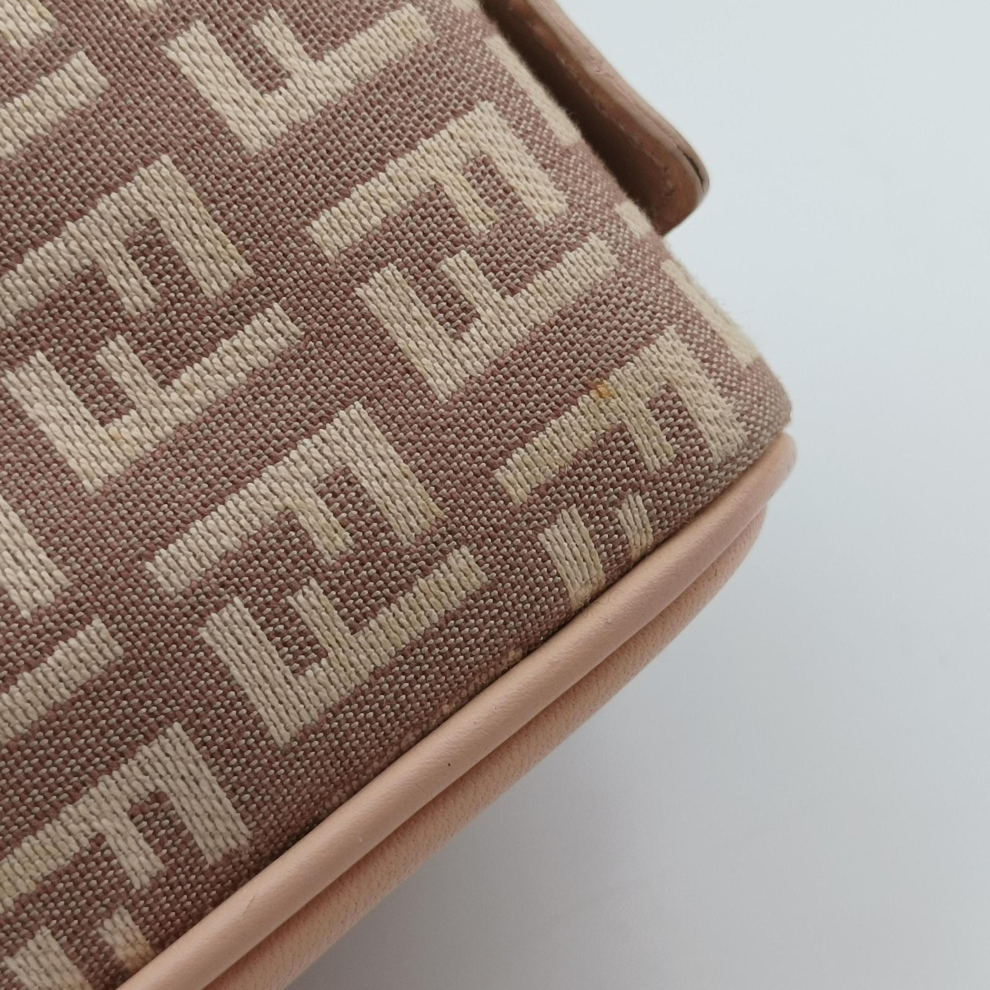 Zucchino Beige×Pink canvas×Leather 8BL074 2288-8BL074-LPN-059ズッキーノ ベージュ×ピンク キャンバス×レザー 8BL074 2288-8BL074-LPN-059