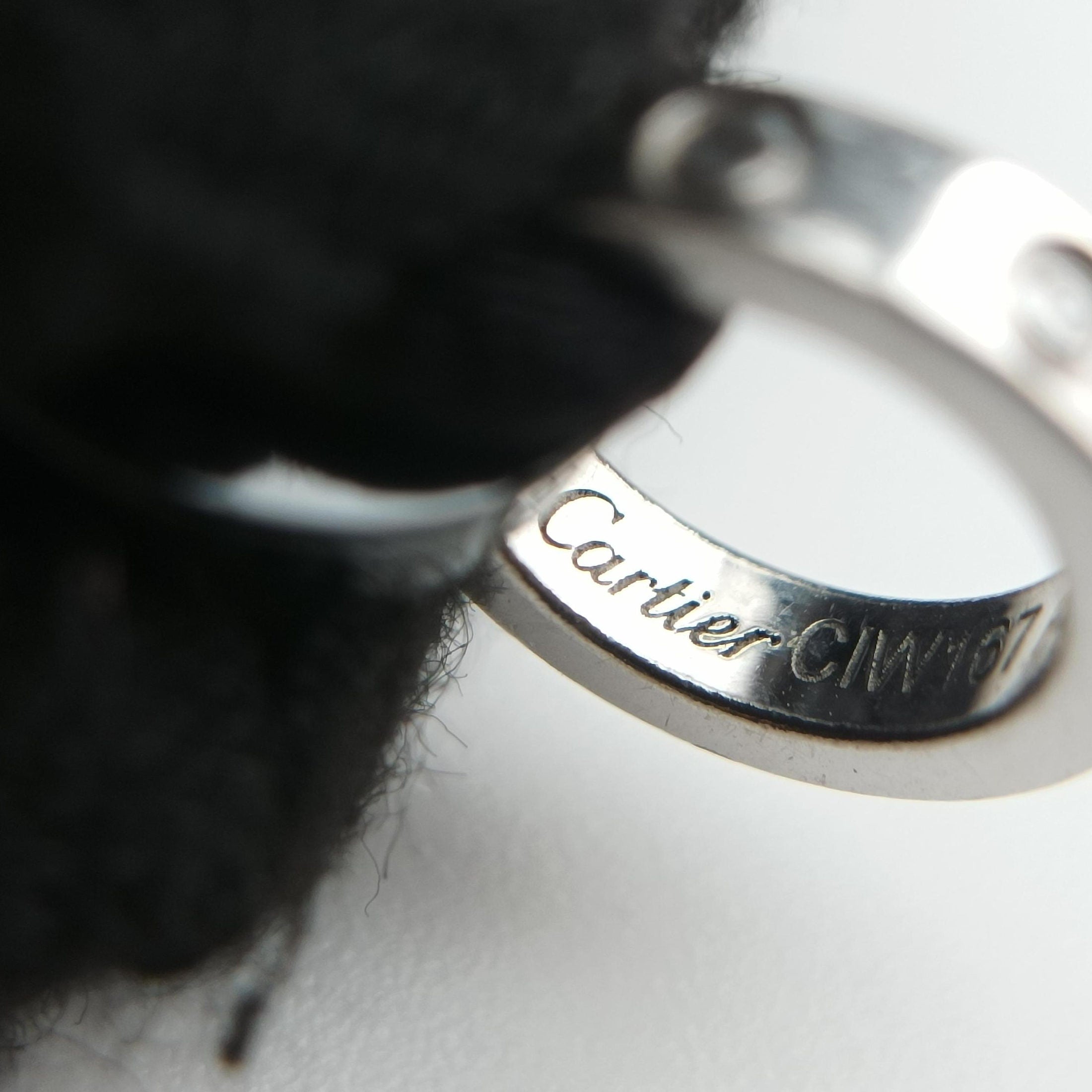LOVE Cord Silver × Black AU750 B6026005 CIW167ラブコード シルバー × ブラック AU750 B6026005 CIW167