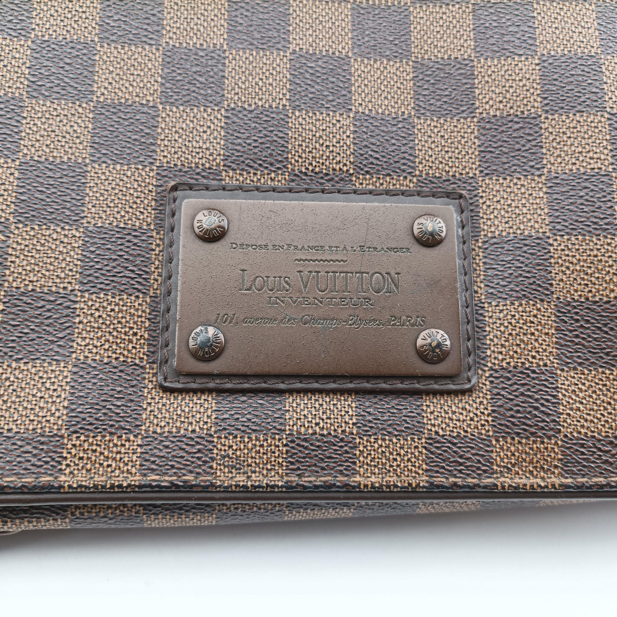 BROOKLYN MM EBENE Damier Canvas N51211 CA2191ブルックリンMM エベヌ ダミエキャンバス N51211 CA2191
