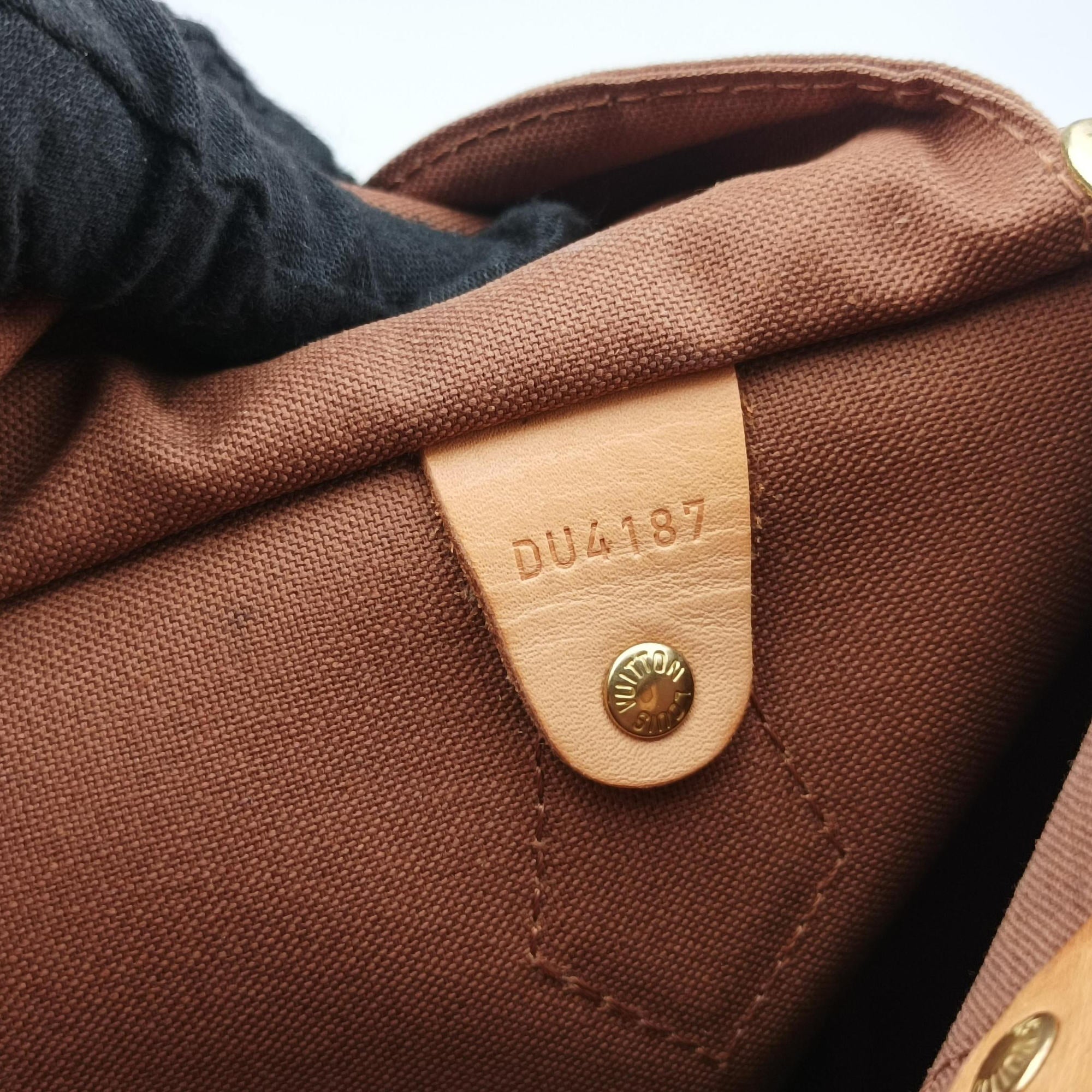 World Tour Edition Speedy Bandouliere 30 Brown×multi Monogram Canvas DU4187ワールドツアー コレクション スピーディ・バンドリエール30 モノグラム/ブラウン×マルチ モノグラム キャンバス DU4187