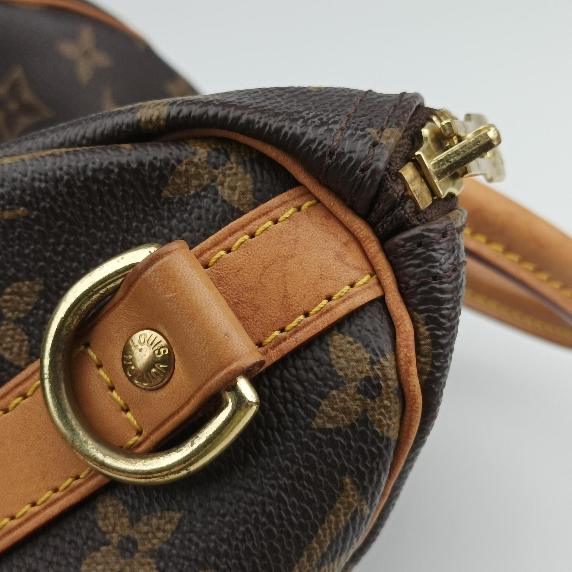World Tour Edition Speedy Bandouliere 30 Brown×multi Monogram Canvas DU4187ワールドツアー コレクション スピーディ・バンドリエール30 モノグラム/ブラウン×マルチ モノグラム キャンバス DU4187