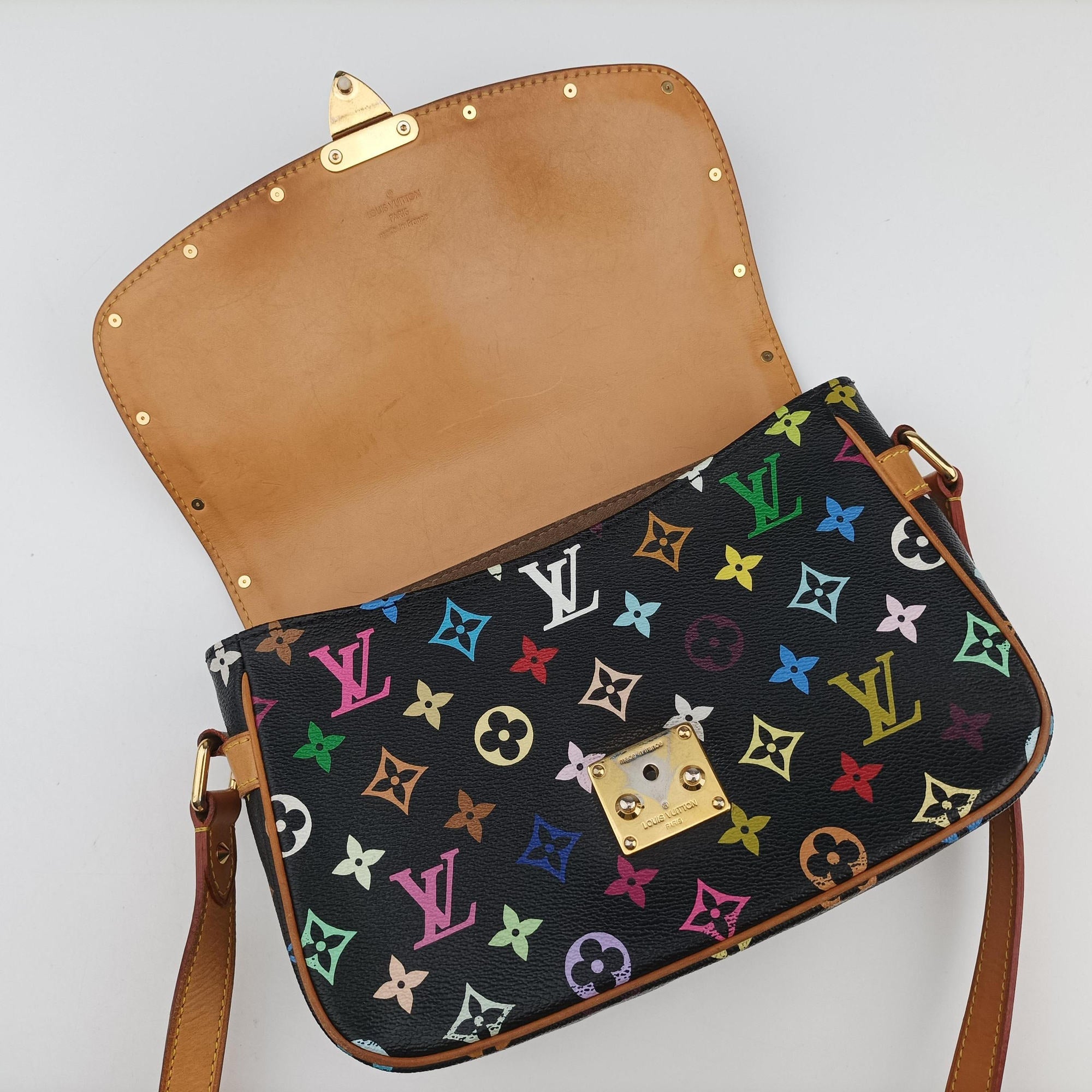 Sologne Noir Monogram Multicolor M92639 Lot number unknownソローニュ ノワール モノグラム マルチカラー M92639 製番不明