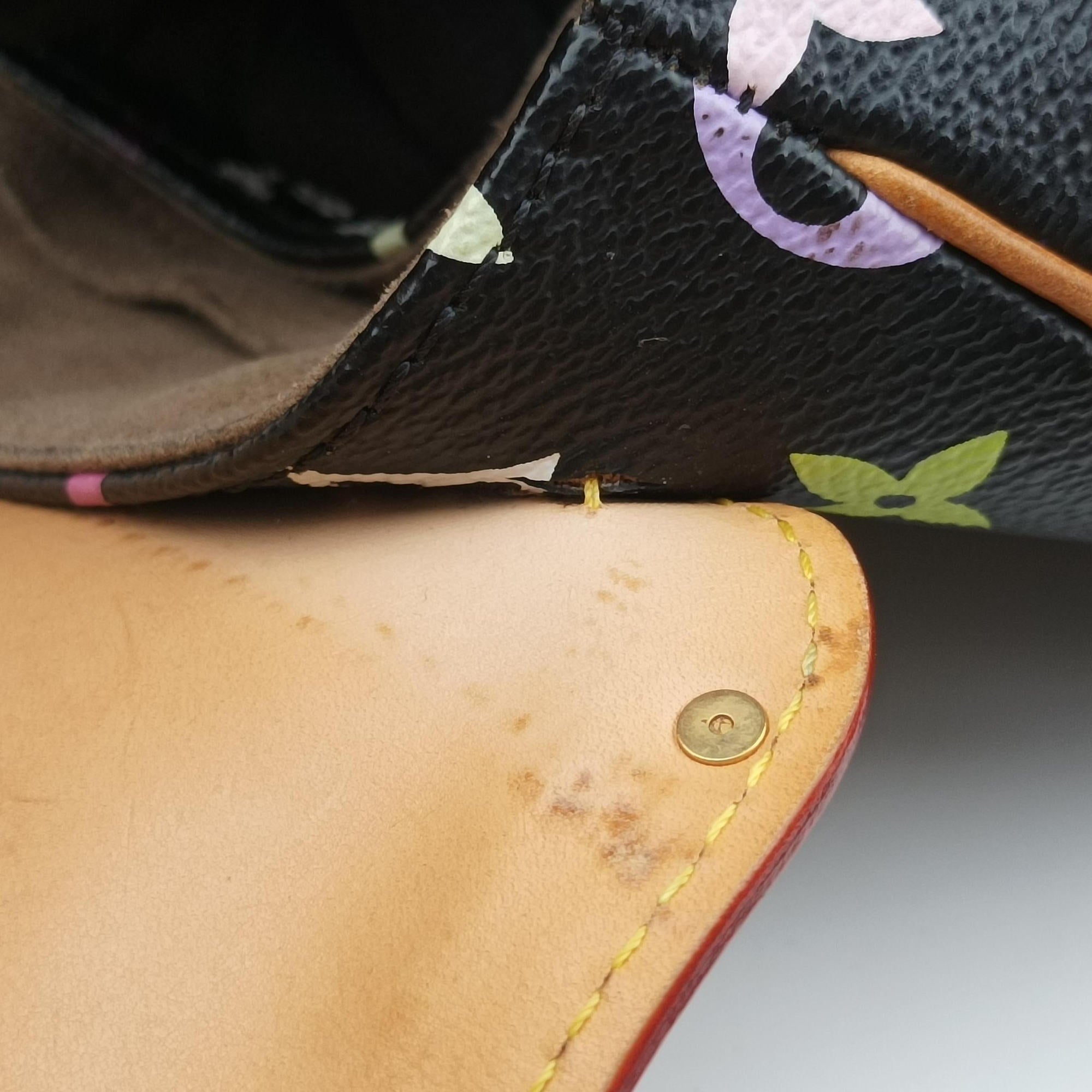 Sologne Noir Monogram Multicolor M92639 Lot number unknownソローニュ ノワール モノグラム マルチカラー M92639 製番不明
