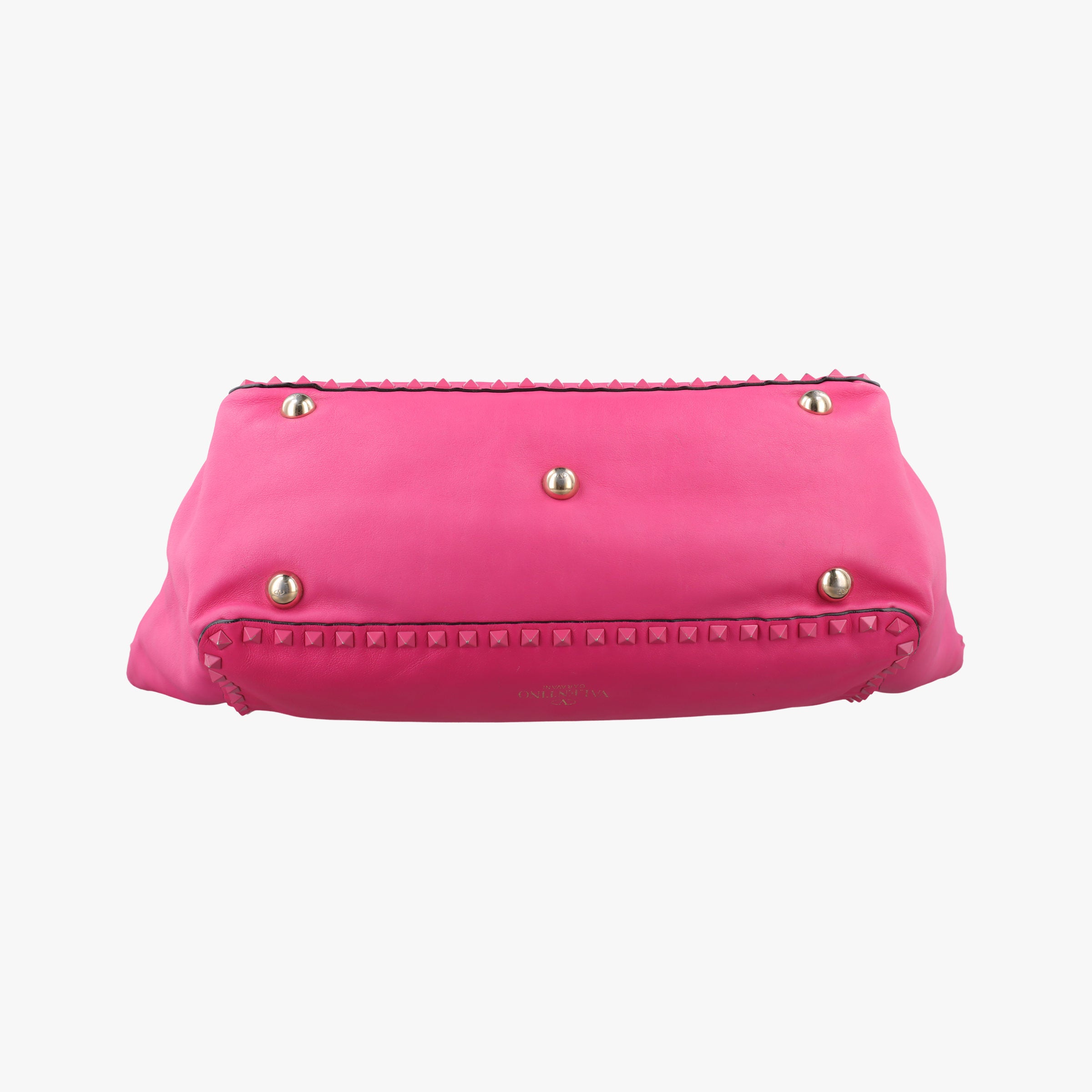 Rockstud Rose Leather Lot number unknownロックスタッズ ローズ レッド レザー 製番不明
