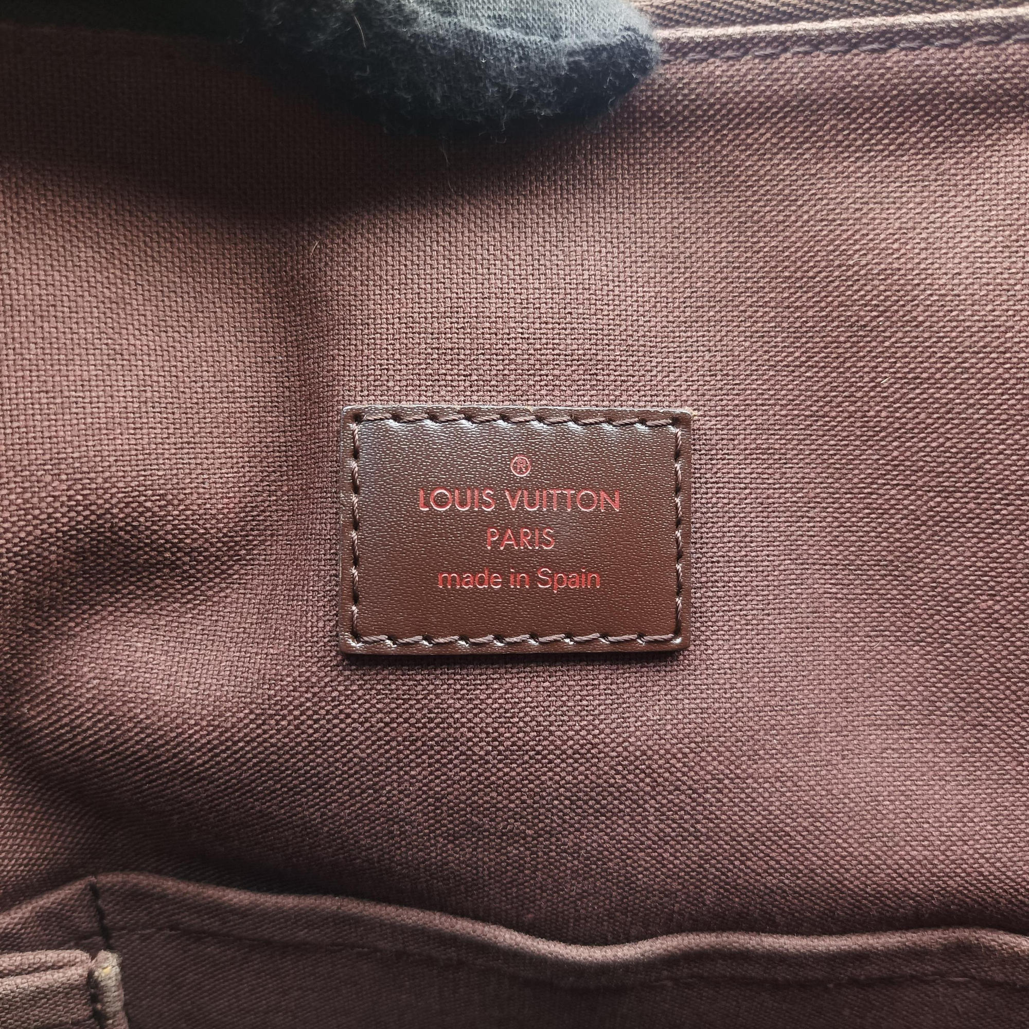 Cabas Bobur EBENE Damier Canvas N52006 CA1028カバ ボブール エベヌ ダミエキャンバス N52006 CA1028