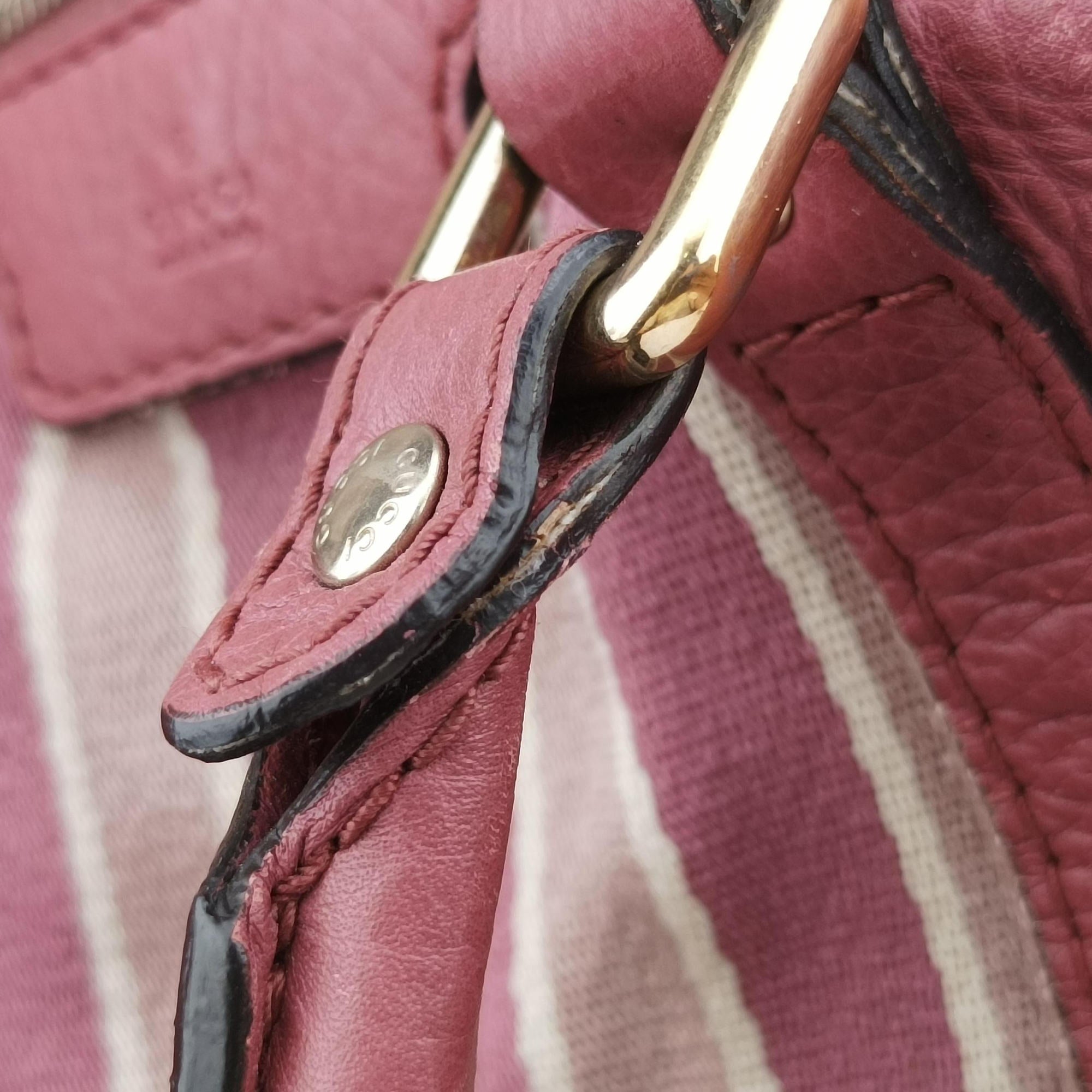 Sherry Line Pink Leather 247205 E013613059シェリーライン ピンク レザー 247205 E013613059