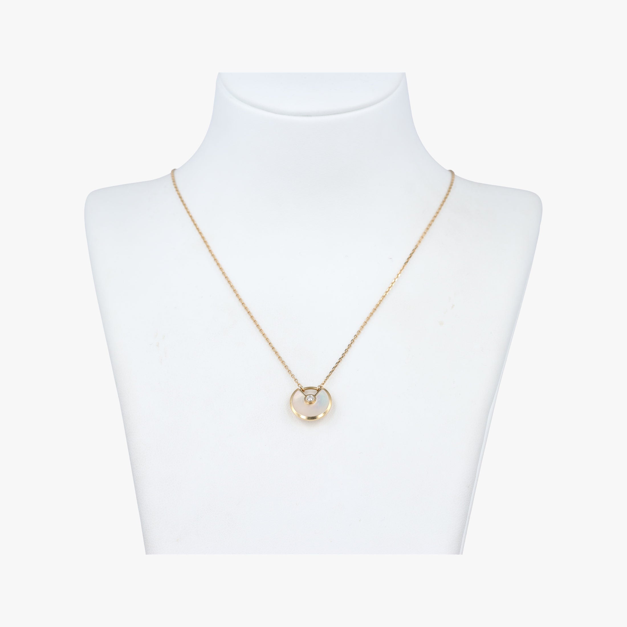 Amulette de Cartier Gold×White AU750 B3047100 AYJ317カルティエ アミュレット ゴールド×ホワイト AU750 B3047100 AYJ317