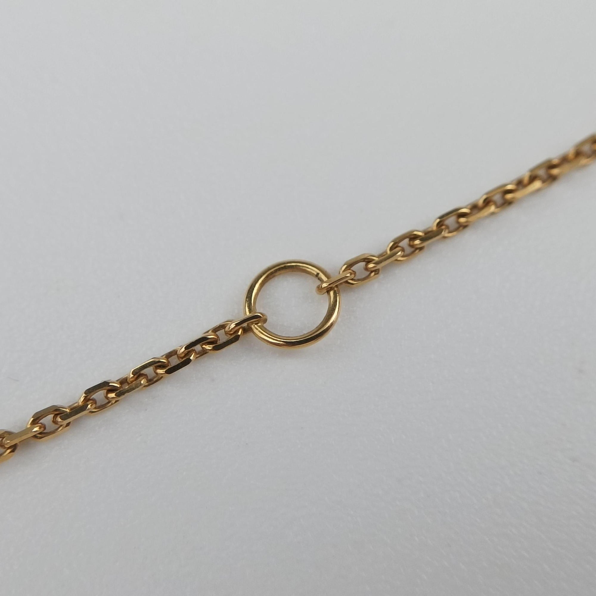 Amulette de Cartier Gold×White AU750 B3047100 AYJ317カルティエ アミュレット ゴールド×ホワイト AU750 B3047100 AYJ317