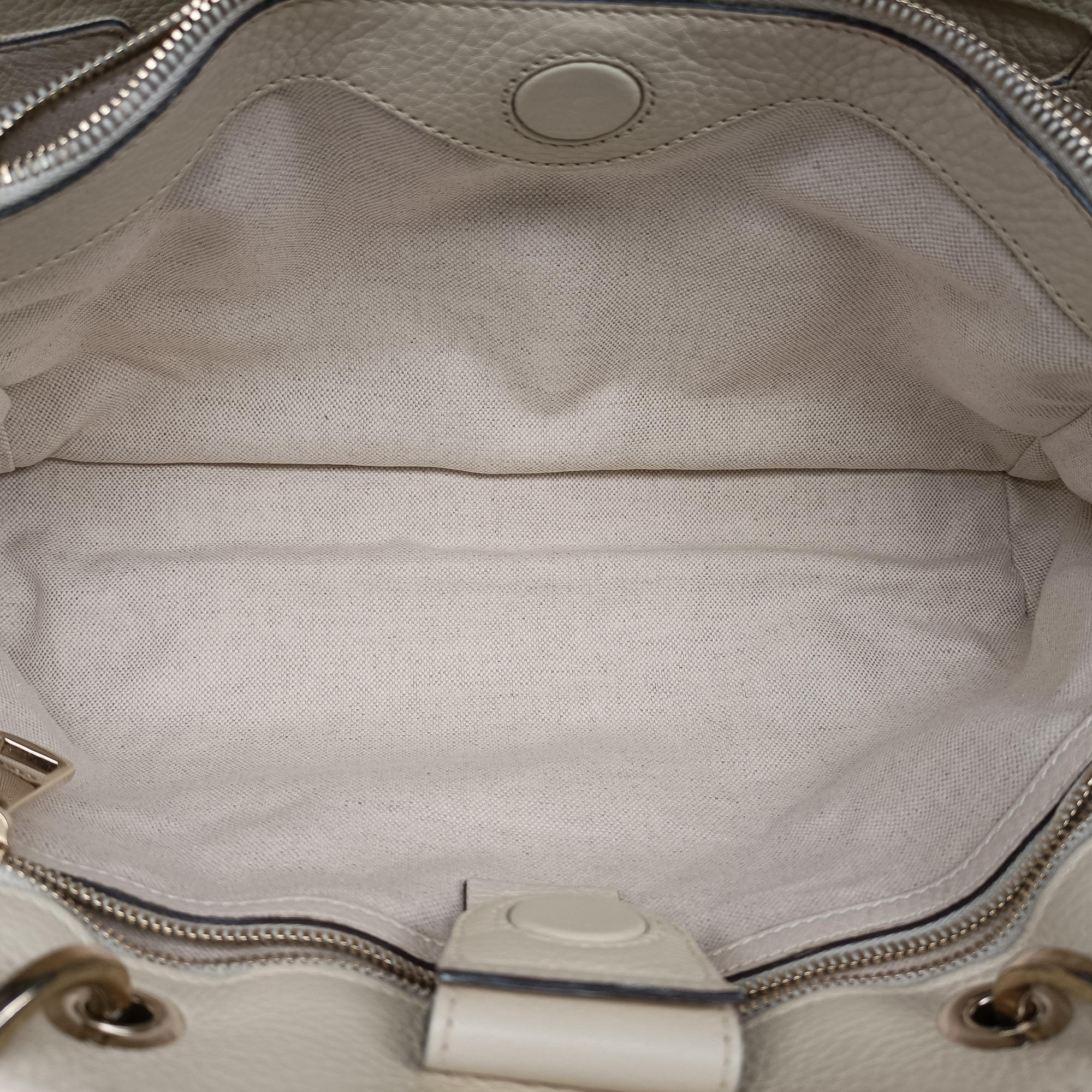 Bamboo Shopper White Leather 323660 I015983903バンブーショッパー ホワイト レザー 323660 I015983903