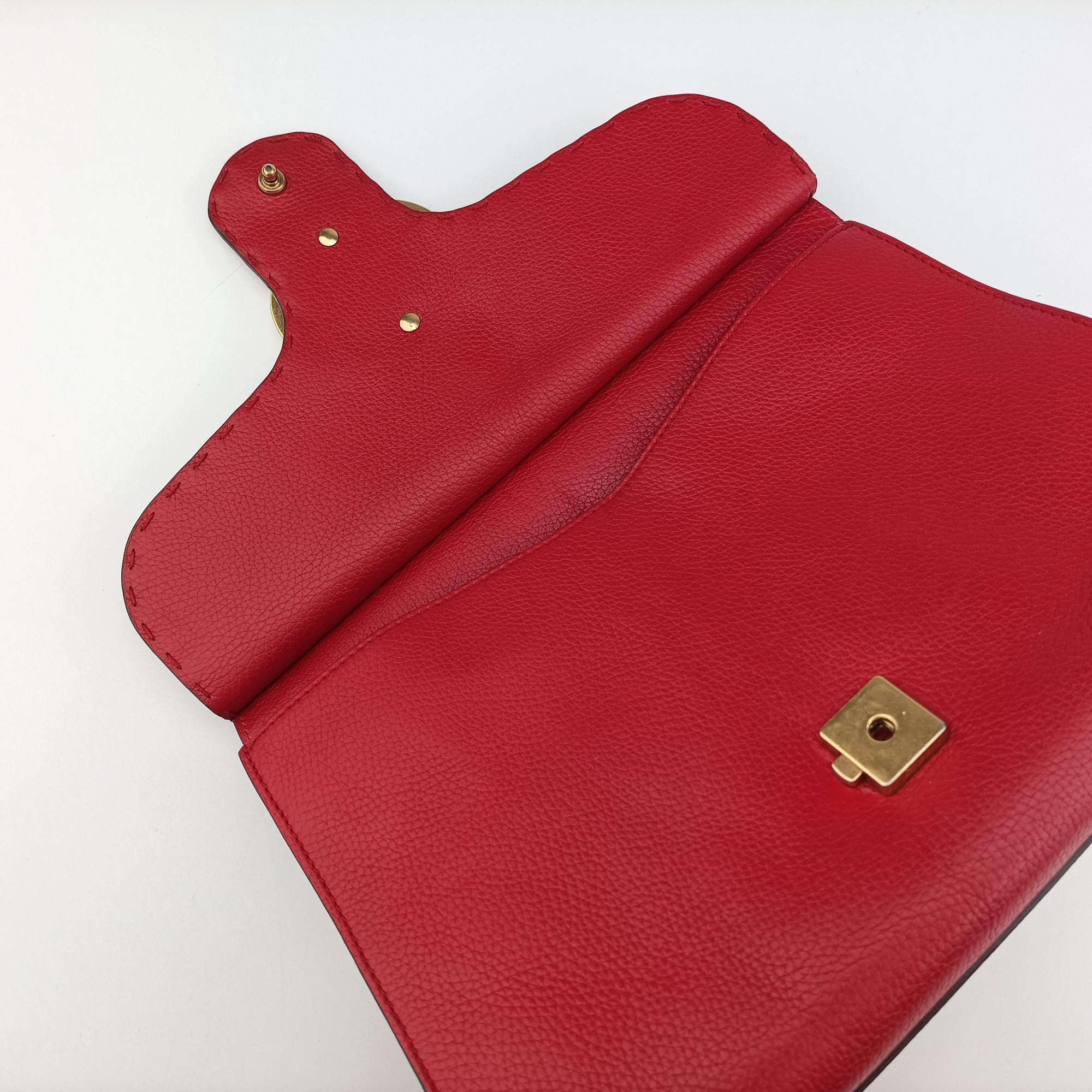 GG Marmont Red Leather 421890 Lot number unknownGGマーモント レッド レザー 421890 製番不明