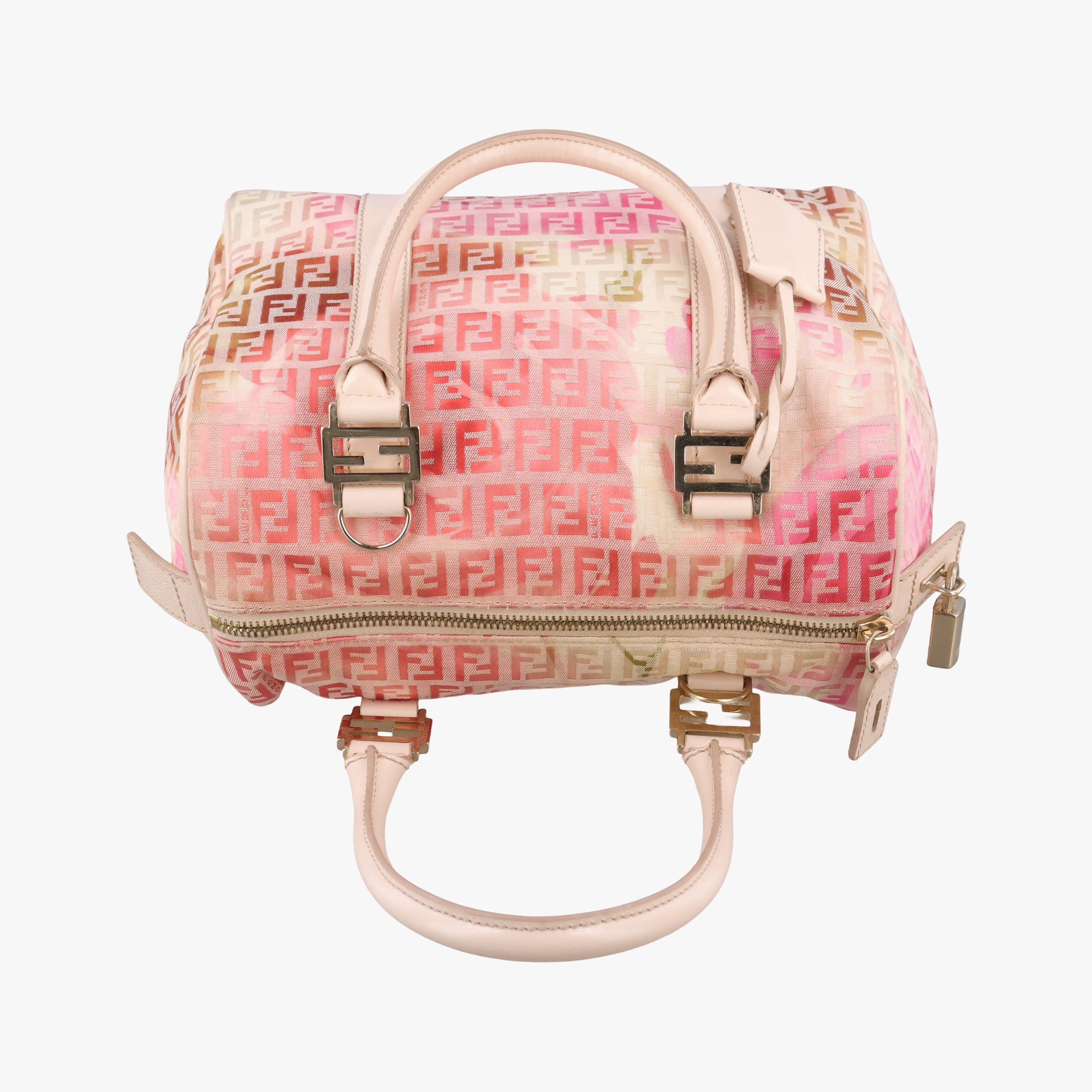 Zucchino Forever Bauletto Pink×Multicolour canvas×leather 8BL068 8BL068/CT5 108/2305ズッキーノ フォーエバー バウレット ピンク×マルチカラー キャンバス×レザー 8BL068 8BL068/CT5 108/2305