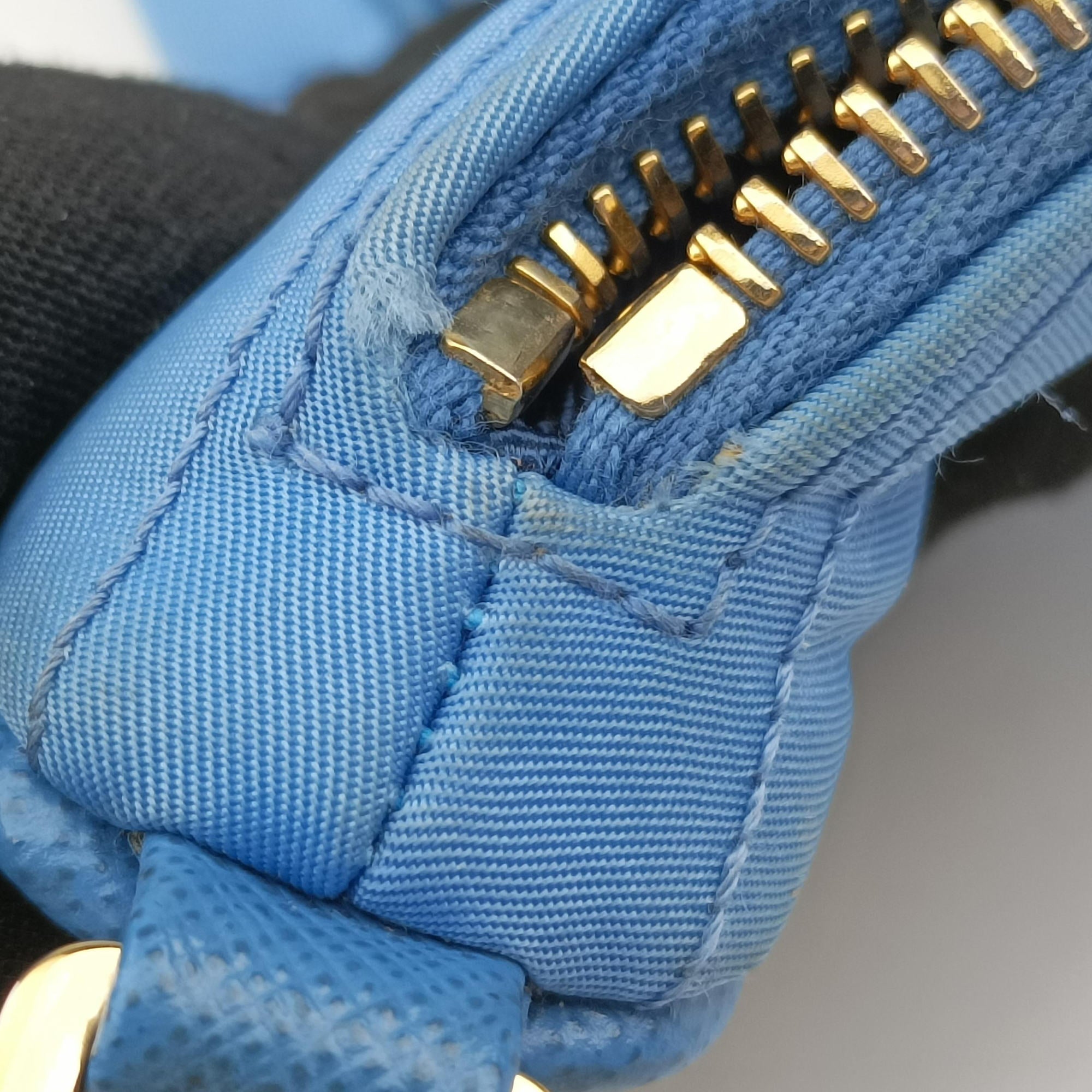 Re-Edition 1995 Re-Nylon Periwinkle Blue Nylon×Saffiano Leather 1BC204 180リエディション 1995 リナイロン ペリウィンブルブルー ナイロン×サフィアーノレザー 1BC204 180