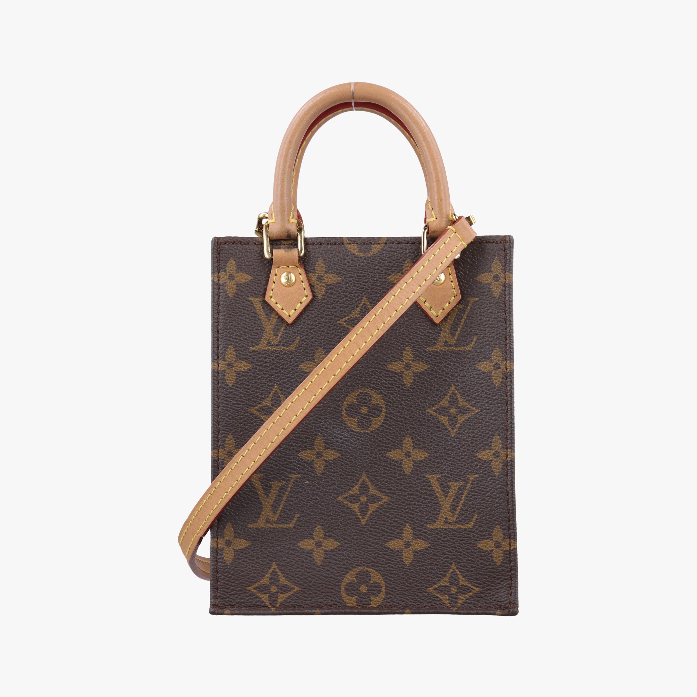 Petit Sac Plat Brown Monogram Canvas M69442 プティット サックプラ モノグラム/ブラウン モノグラムキャンバス M69442