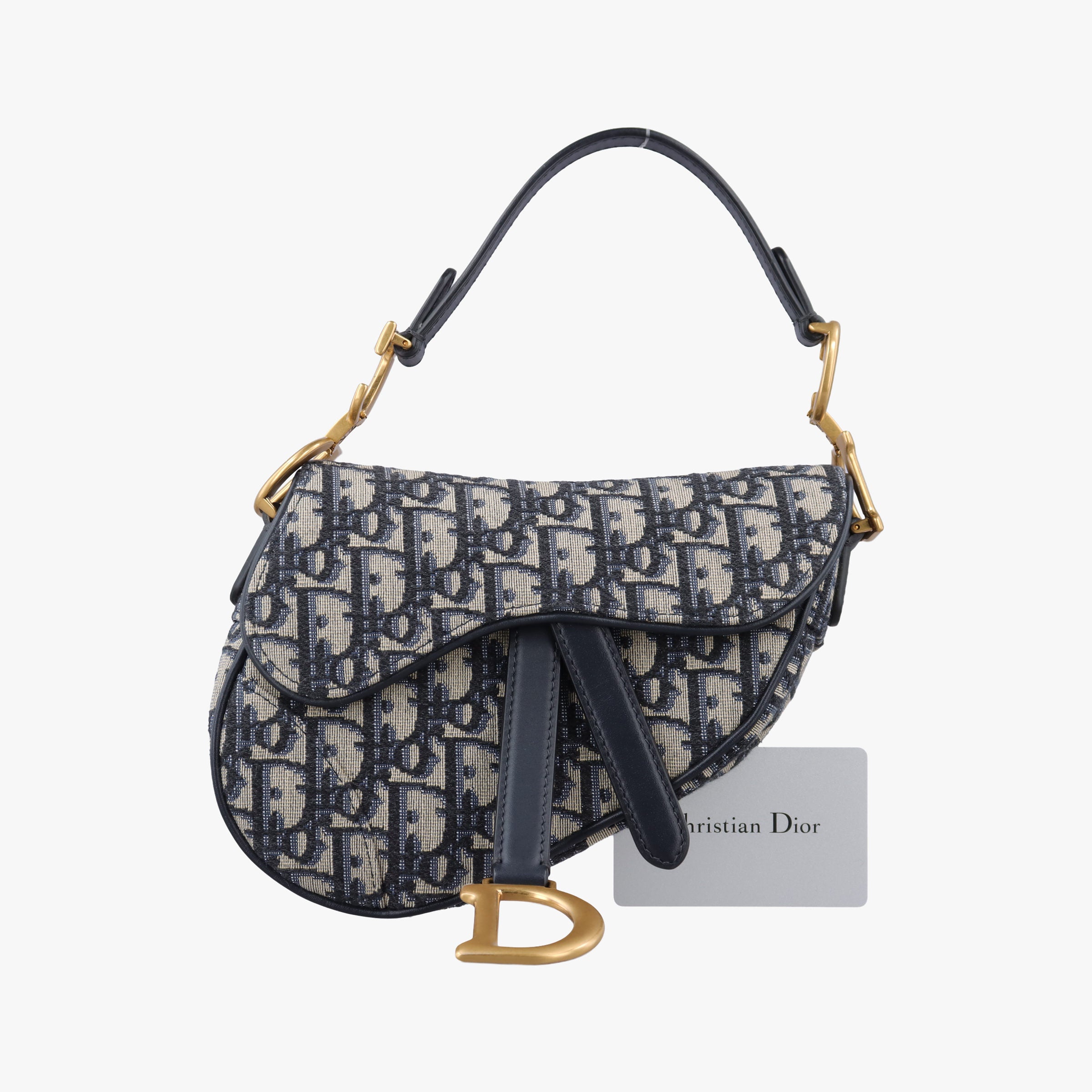 Saddle Navy Jacquard 05-RU-0211サドル ブルーブラック ジャガード 05-RU-0211