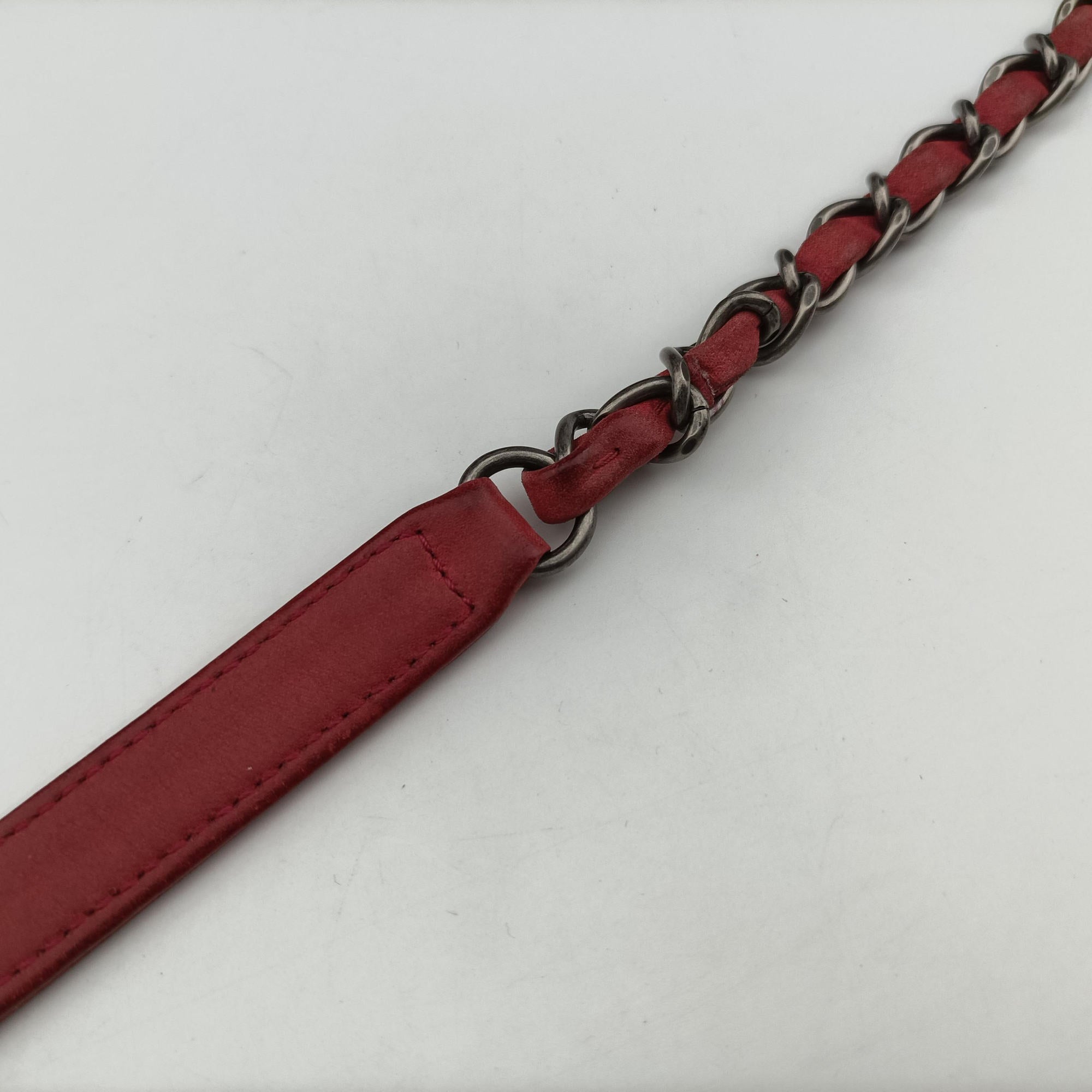 Matelasse cocomark Mademoiselle Red Leather A67388 17109533マトラッセ ココマーク マドモアゼル レッド レザー A67388 17109533