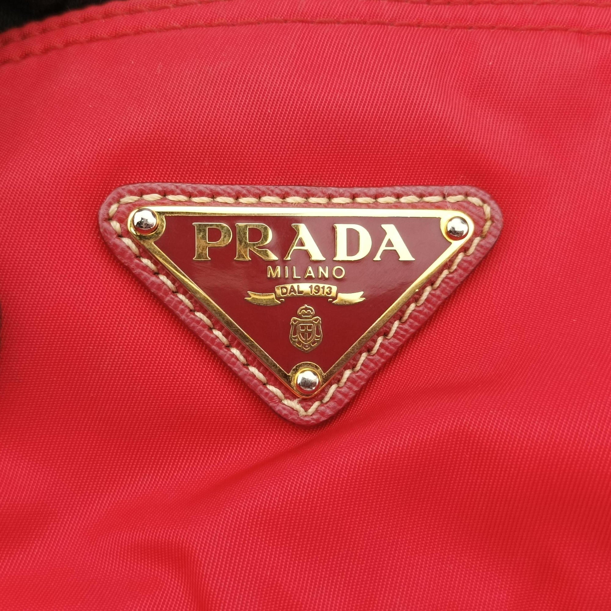Triangle Logo Red nylon 58/C 158三角ロゴ レッド ナイロン 58/C 158