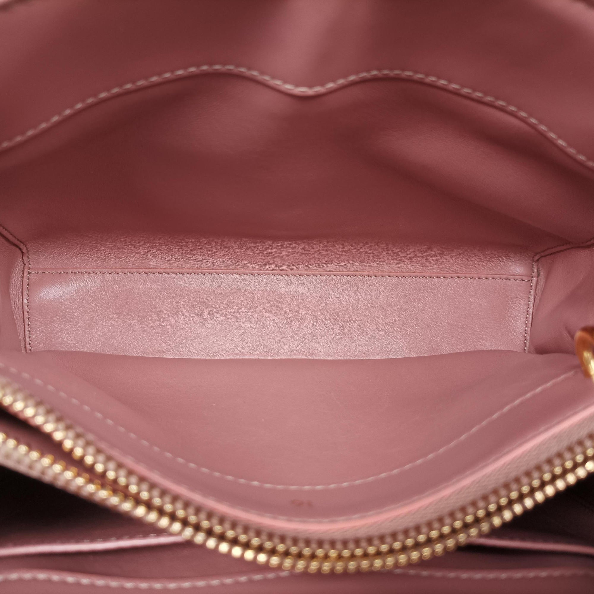 16 Bag Nude Calfskin 188003 S-MP-414916 バッグ ヌードピンク カーフスキン 188003 S-MP-4149